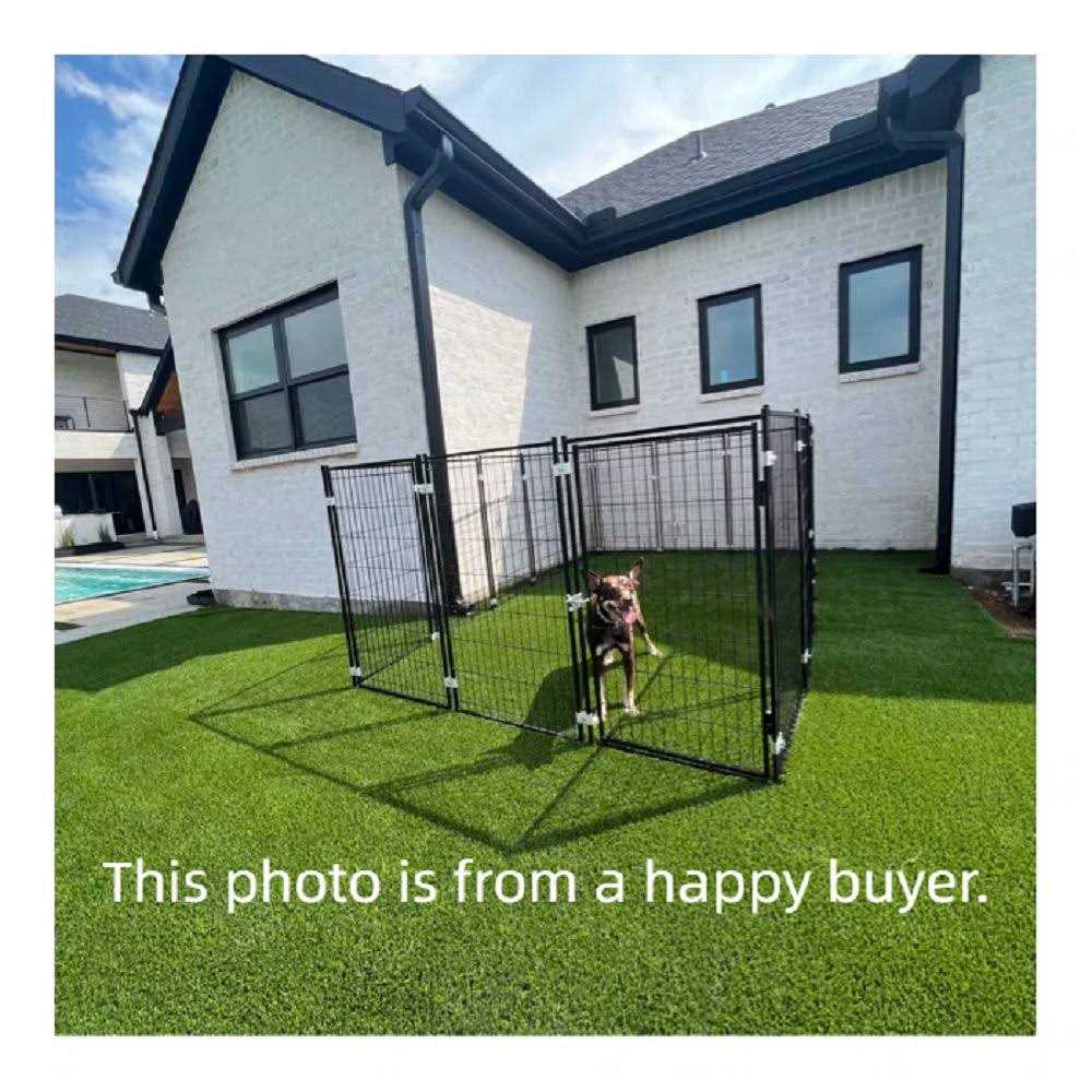 Omitree 9 x 9 x 3.93 ft Modular Dog Exercise Fence Barrier Pet Cat Run New Pen - Image 3