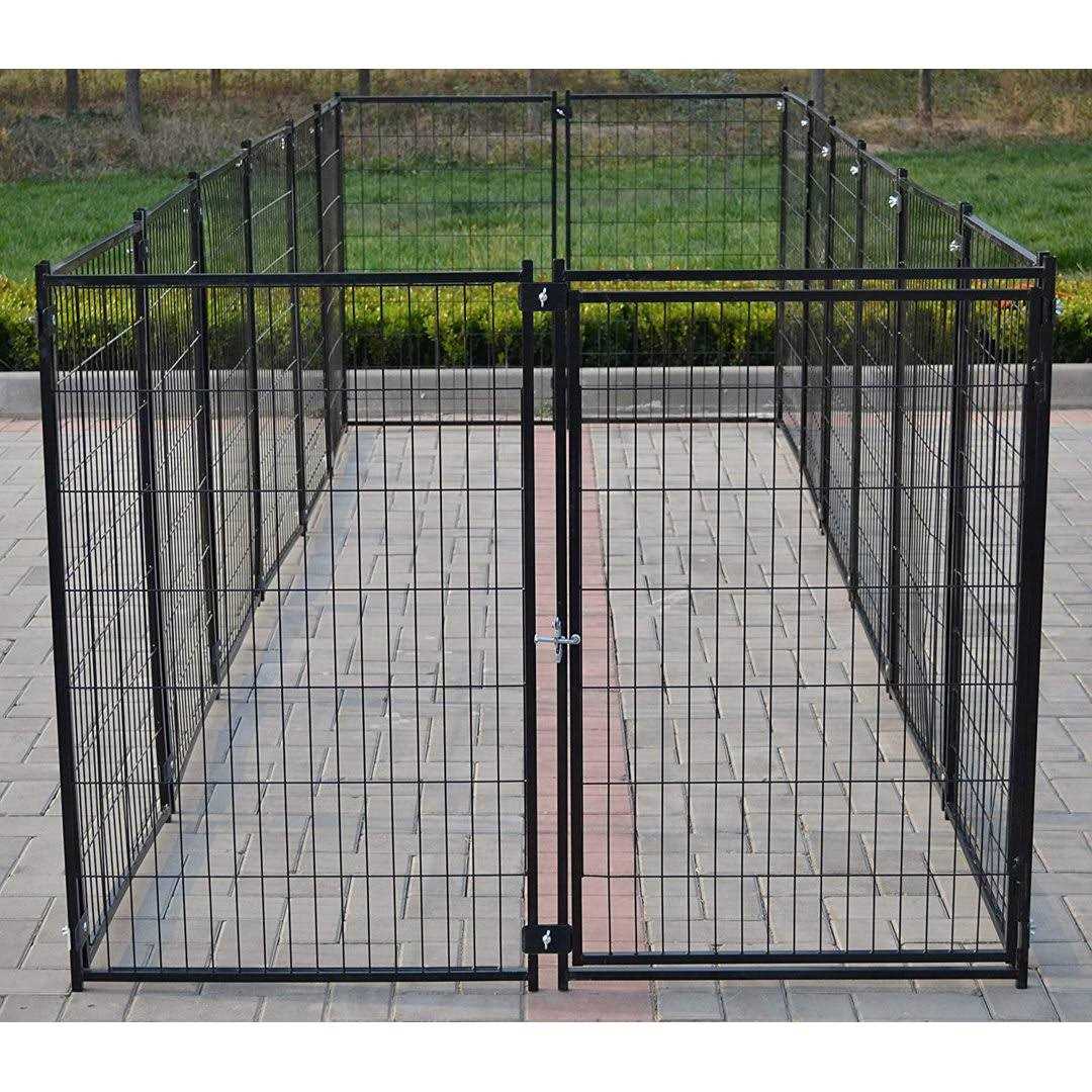 Omitree 9 x 9 x 3.93 ft Modular Dog Exercise Fence Barrier Pet Cat Run New Pen - Image 4