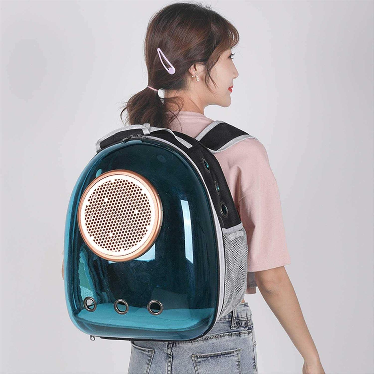 Sipobuy Pet Space Capsule Backpack Small Medium Cat Puppy Dog Carrier - Image 4