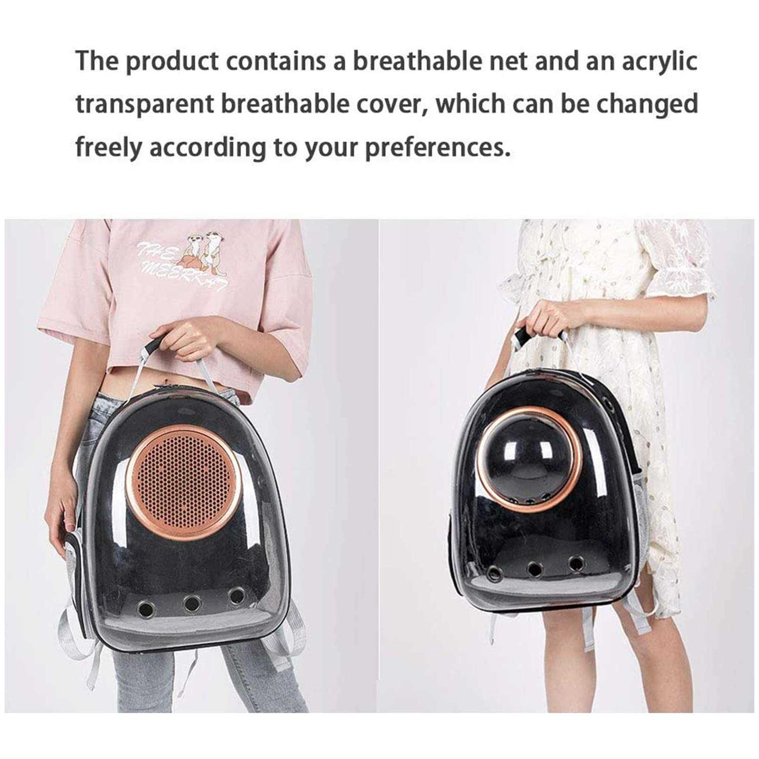 Sipobuy Pet Space Capsule Backpack Small Medium Cat Puppy Dog Carrier - Image 5