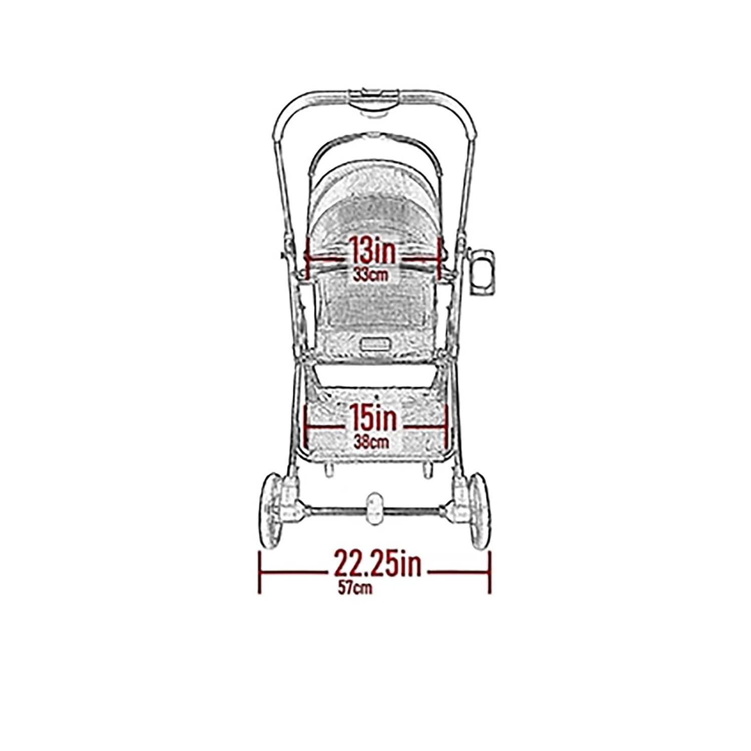 Pet Gear View 360 Stroller, Booster and Carrier Travel System - Image 4