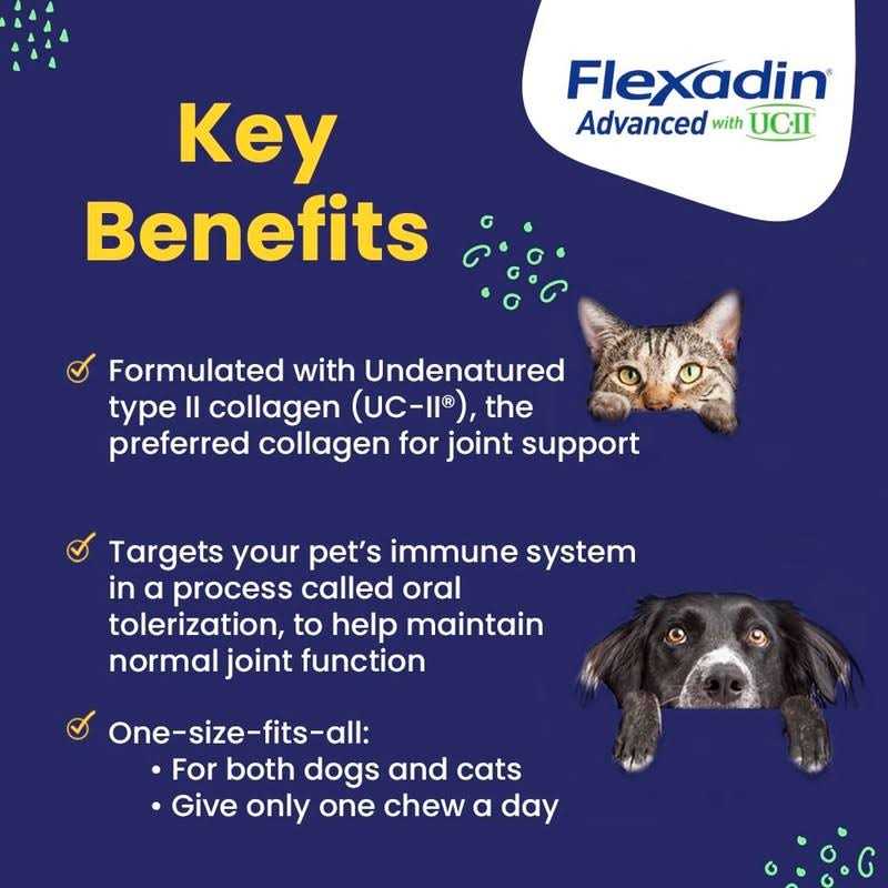 Flexadin Advanced Chews with UC-II for Dogs & Cats - Image 3