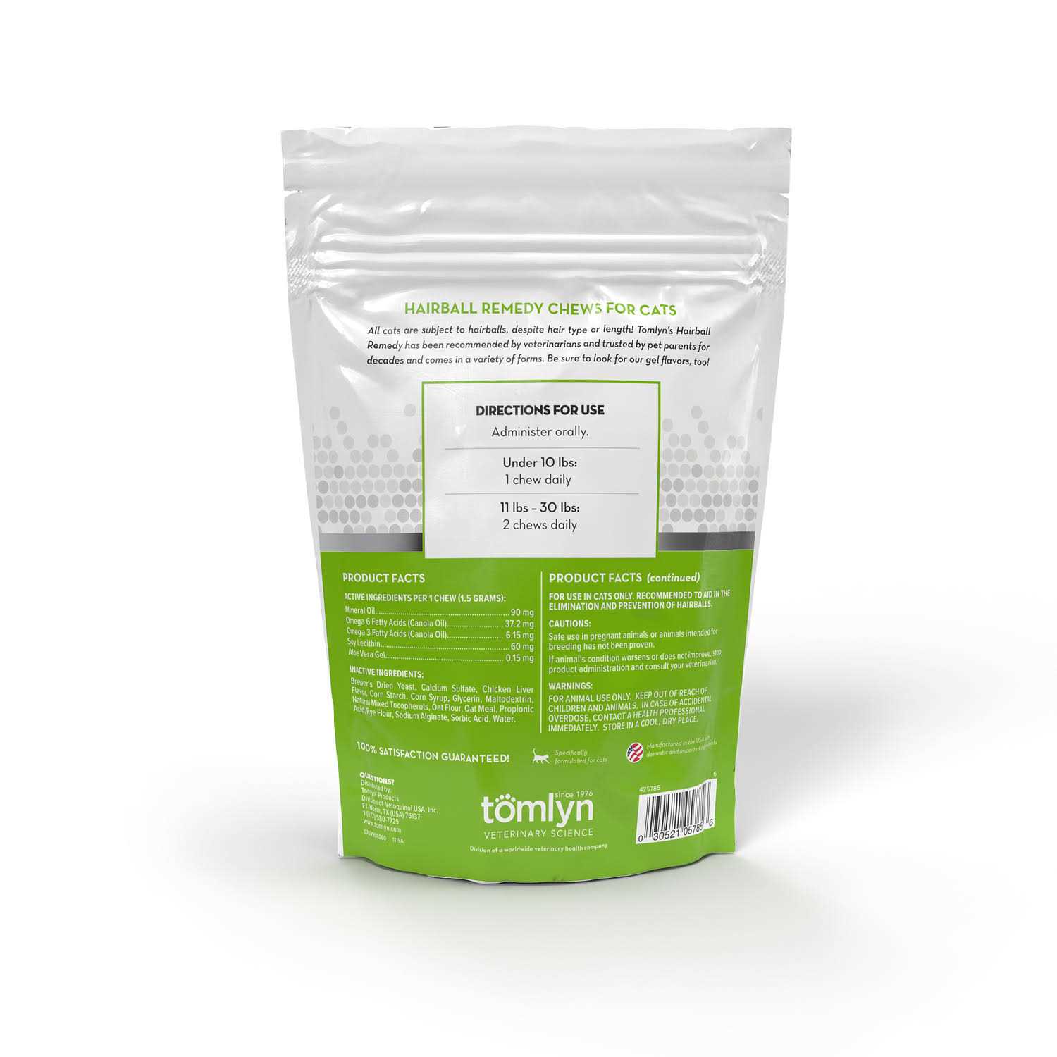 Tomlyn Laxatone Hairball Remedy Chews for Cats - Image 5