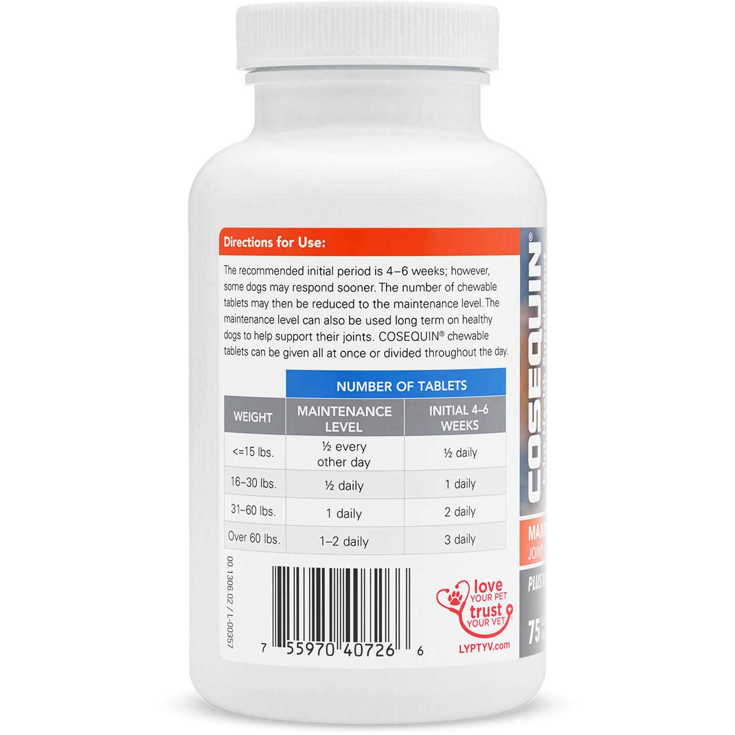 Cosequin Maximum Strength Plus MSM & HA for Dogs - Image 5