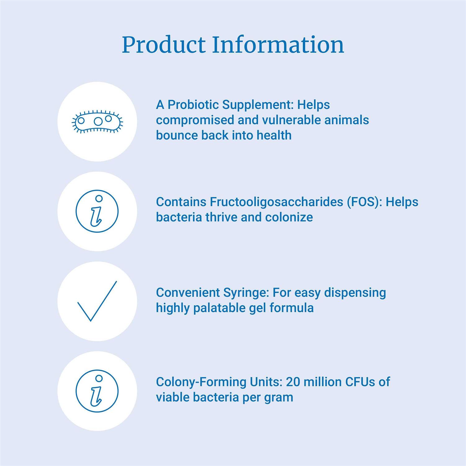 PetAg Zoologic Bene-Bac Plus Mammal Gel - Image 3