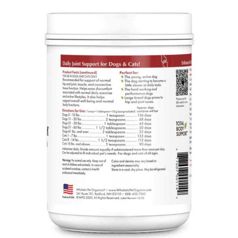 Wholistic Pet Organics Joint Mobility with Green Lipped Mussel - Image 3