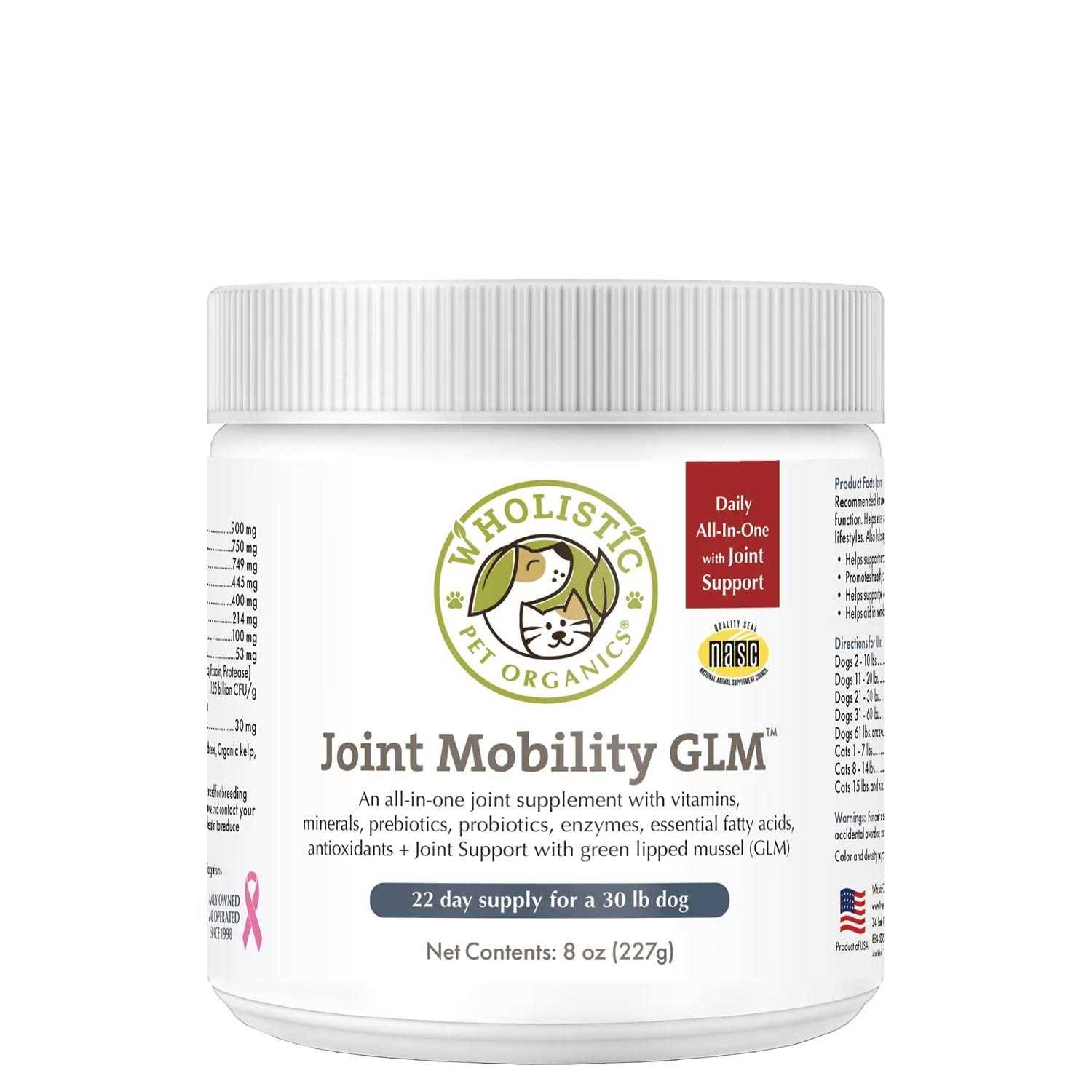 Wholistic Pet Organics Joint Mobility with Green Lipped Mussel - Image 4