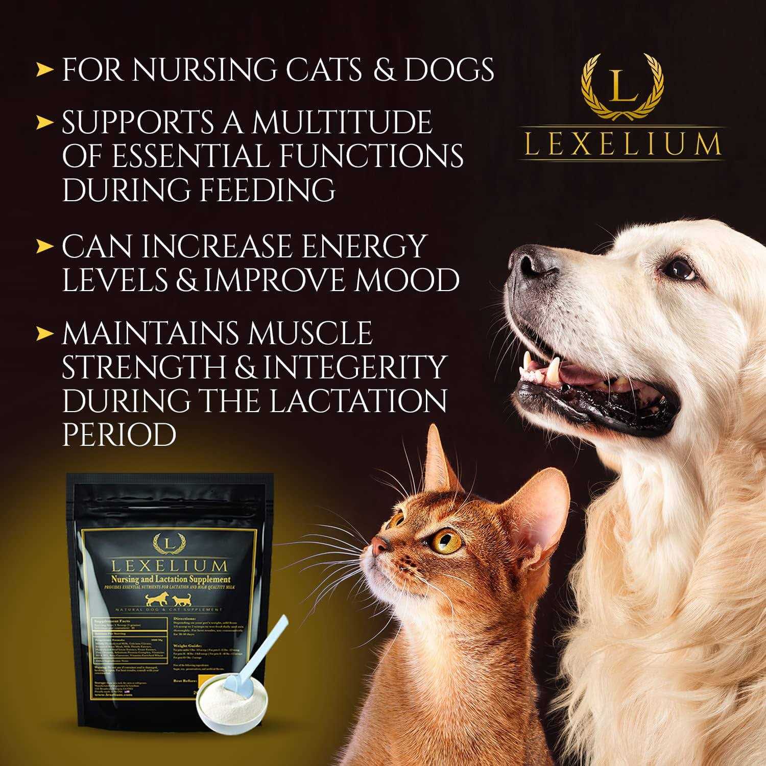 Lexelium Nursing and Lactation Supplement for Dogs and Cats - Image 4