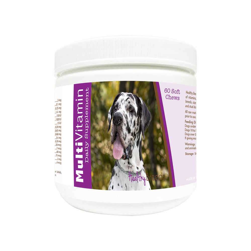 Healthy Breeds Multi-Vitamin Soft Chew Dog Supplement for Great Danes - Image 5