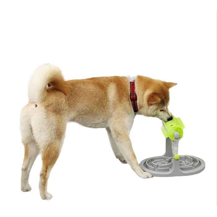 Piggy Poo and Crew Adjustable Height Slow Feeder Game - Image 5