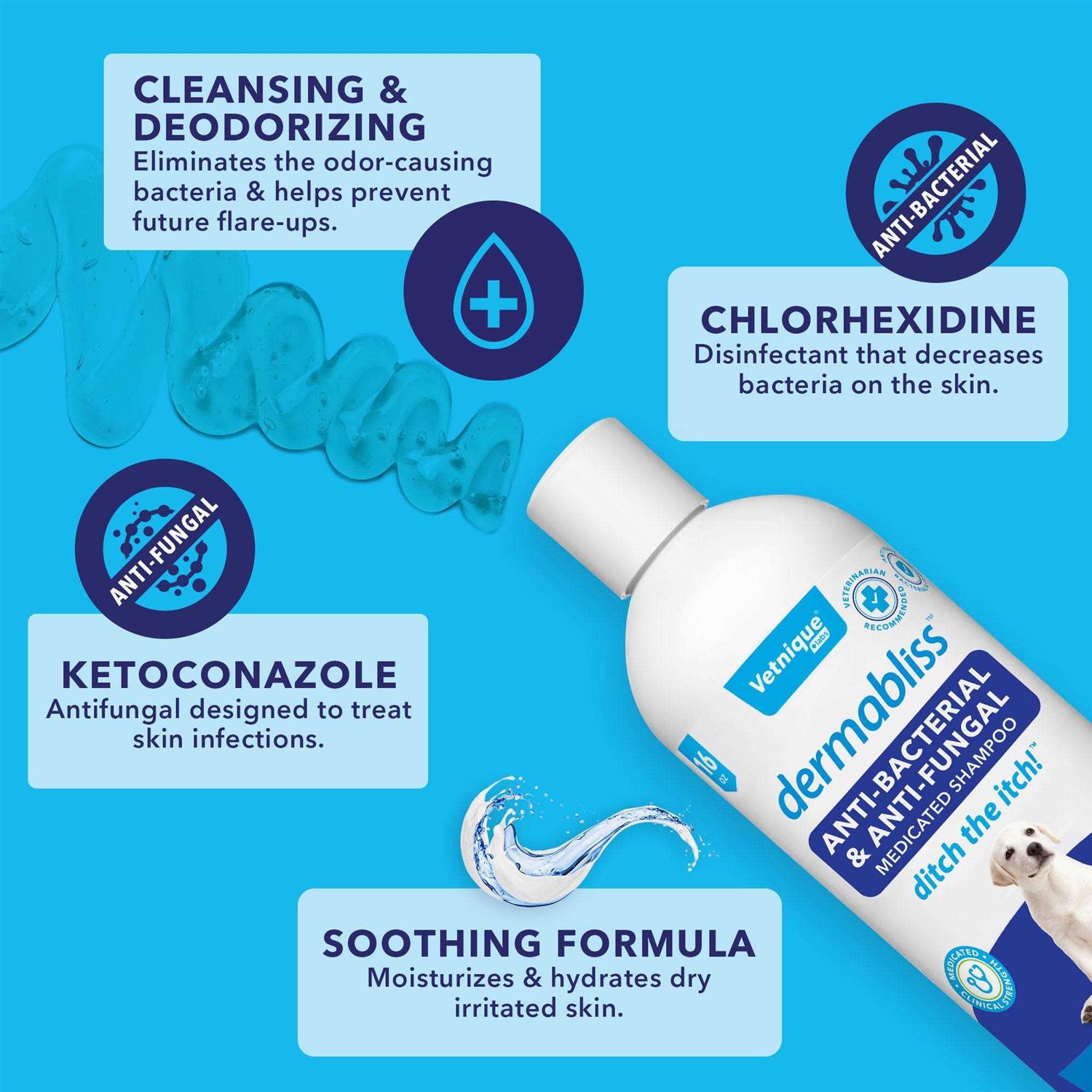 Dermabliss Anti-Bacterial & Anti-Fungal Shampoo - Image 4