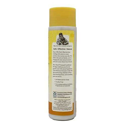 Burt's Bees Oatmeal Conditioner for Dogs with Colloidal Oat Flour & Honey - Image 5