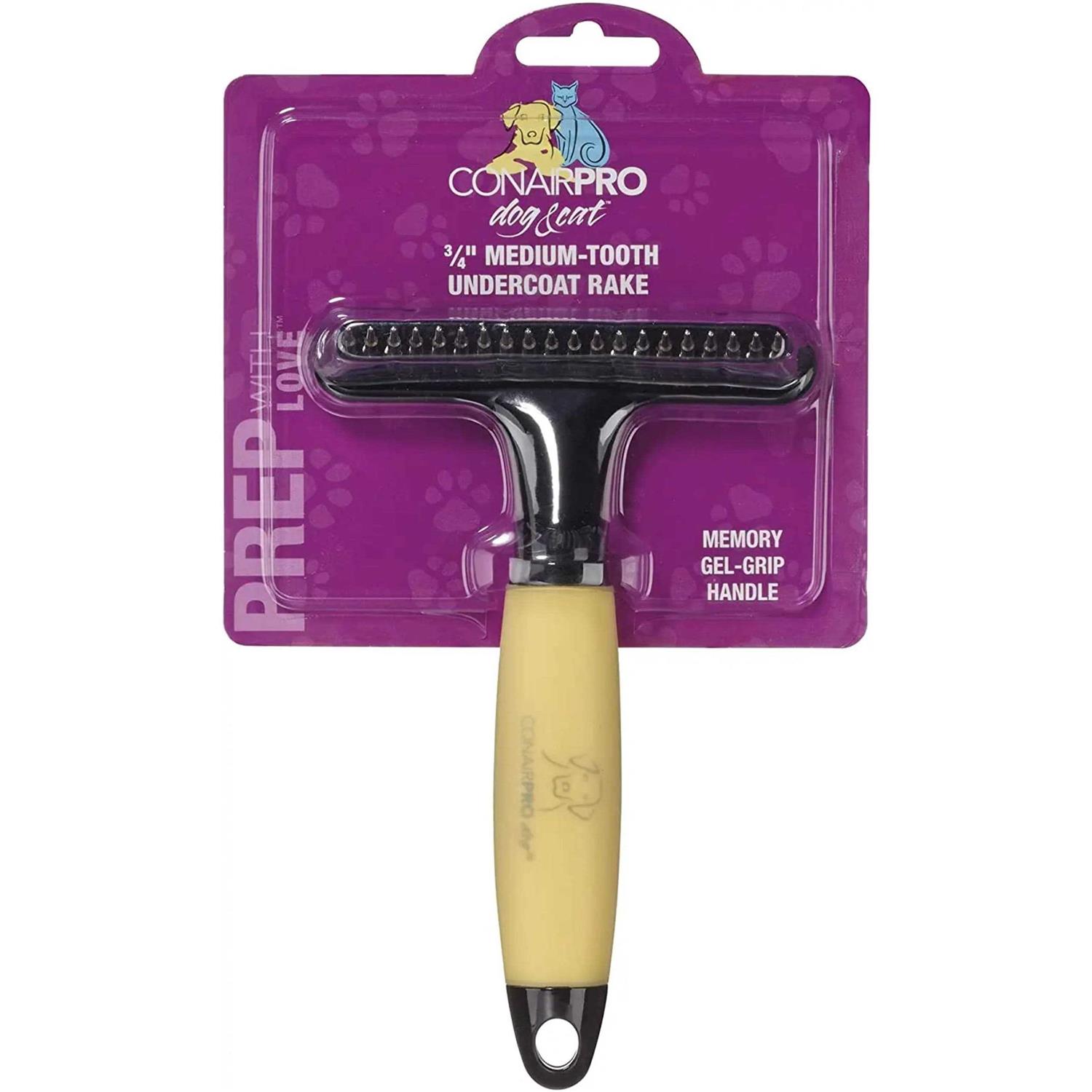 ConairPRO Dog Tooth Undercoat Rake - Image 4