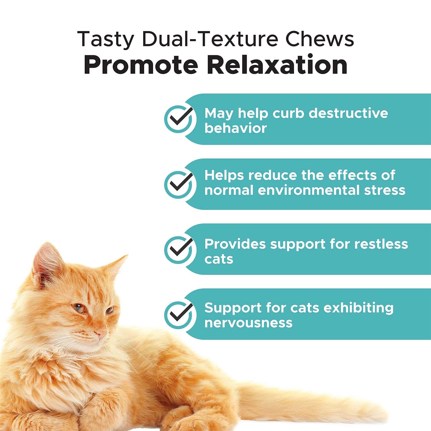 Pet Honesty Calming Dual Texture Cat Chews - Image 3