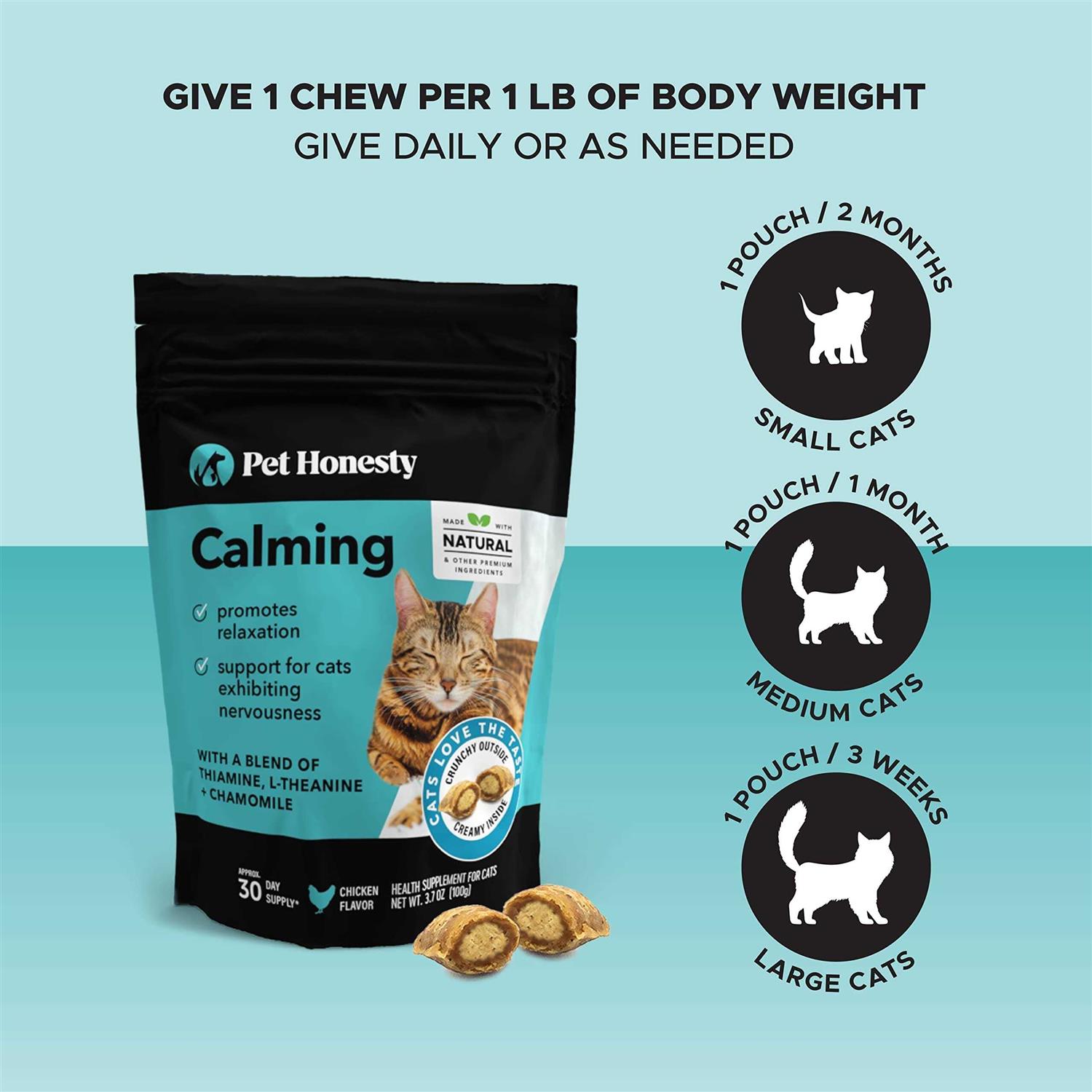 Pet Honesty Calming Dual Texture Cat Chews - Image 4