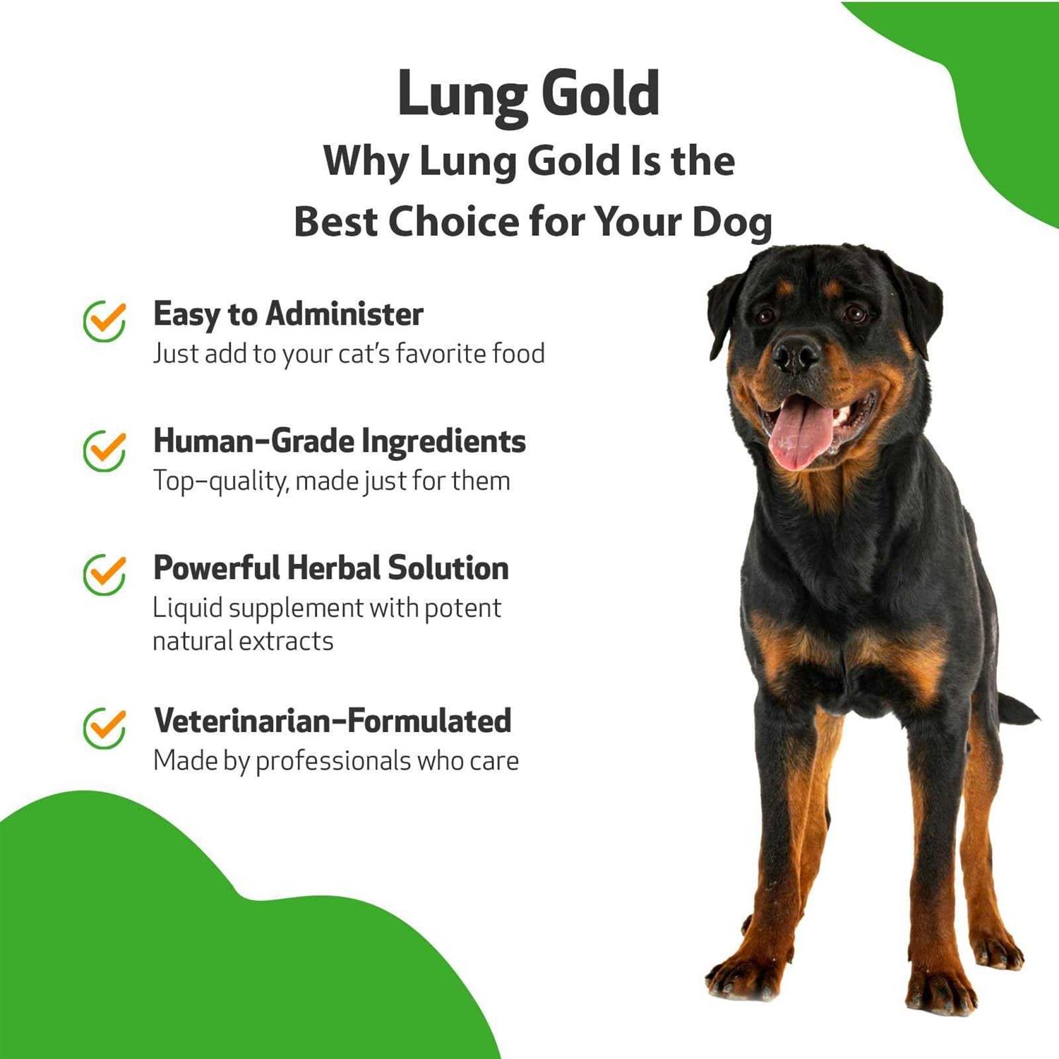 Pet Wellbeing Lung Gold for Dogs - Image 3