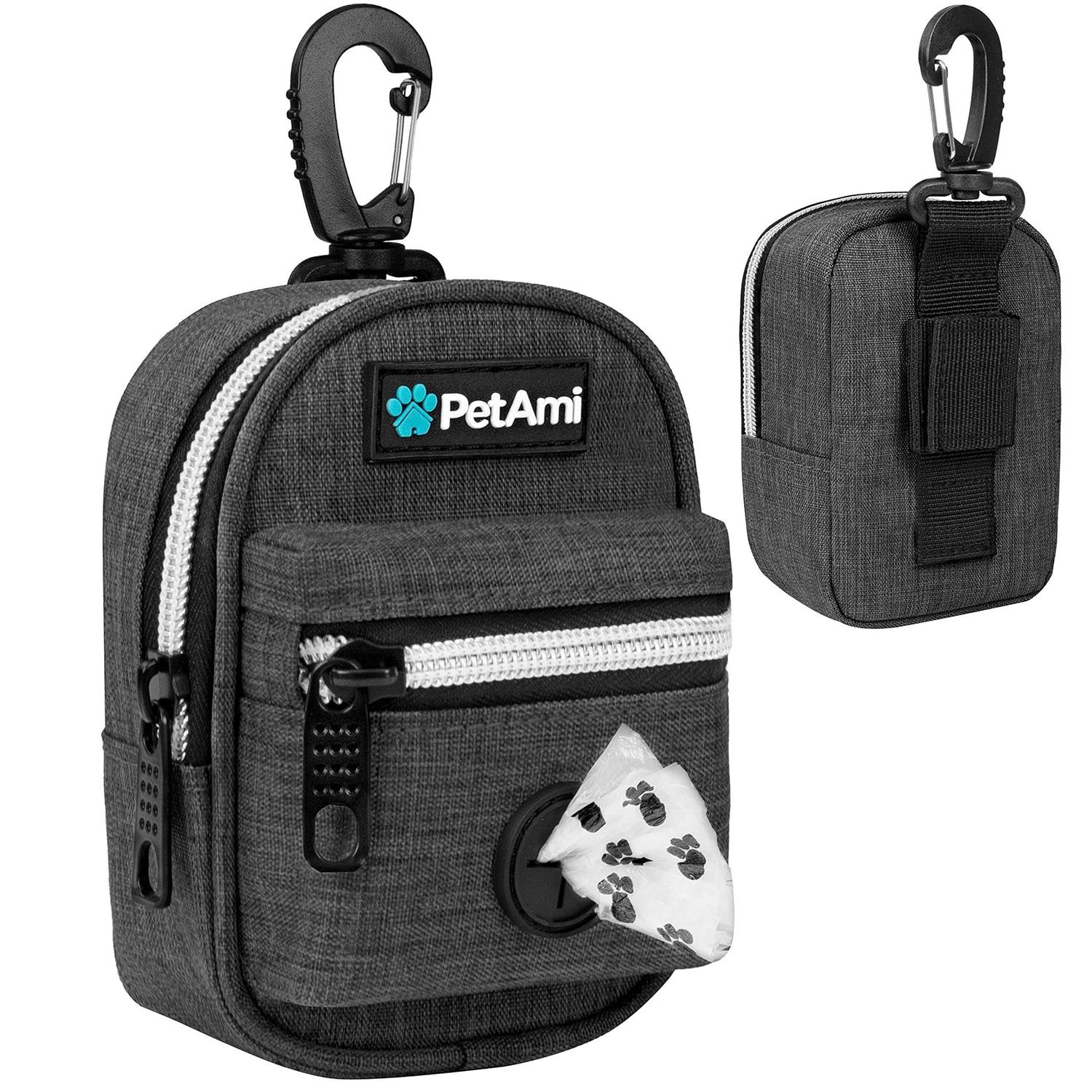 Petami Dog Fanny Pack Treat Pouch for Dog Walking Training Built in Poop Bag Dispenser - Image 5