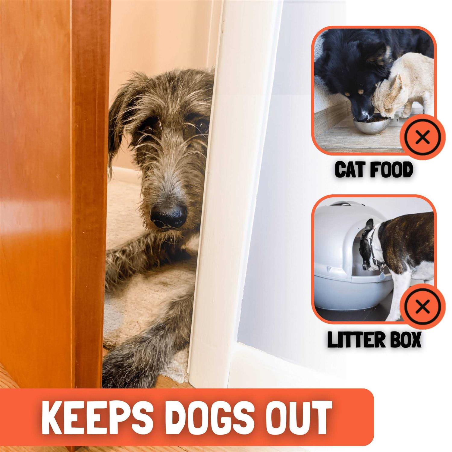 Door Buddy Door Prop for Cats Easiest Cat Door Latch Holder to Keep Interior Door Open for Pets - Image 3