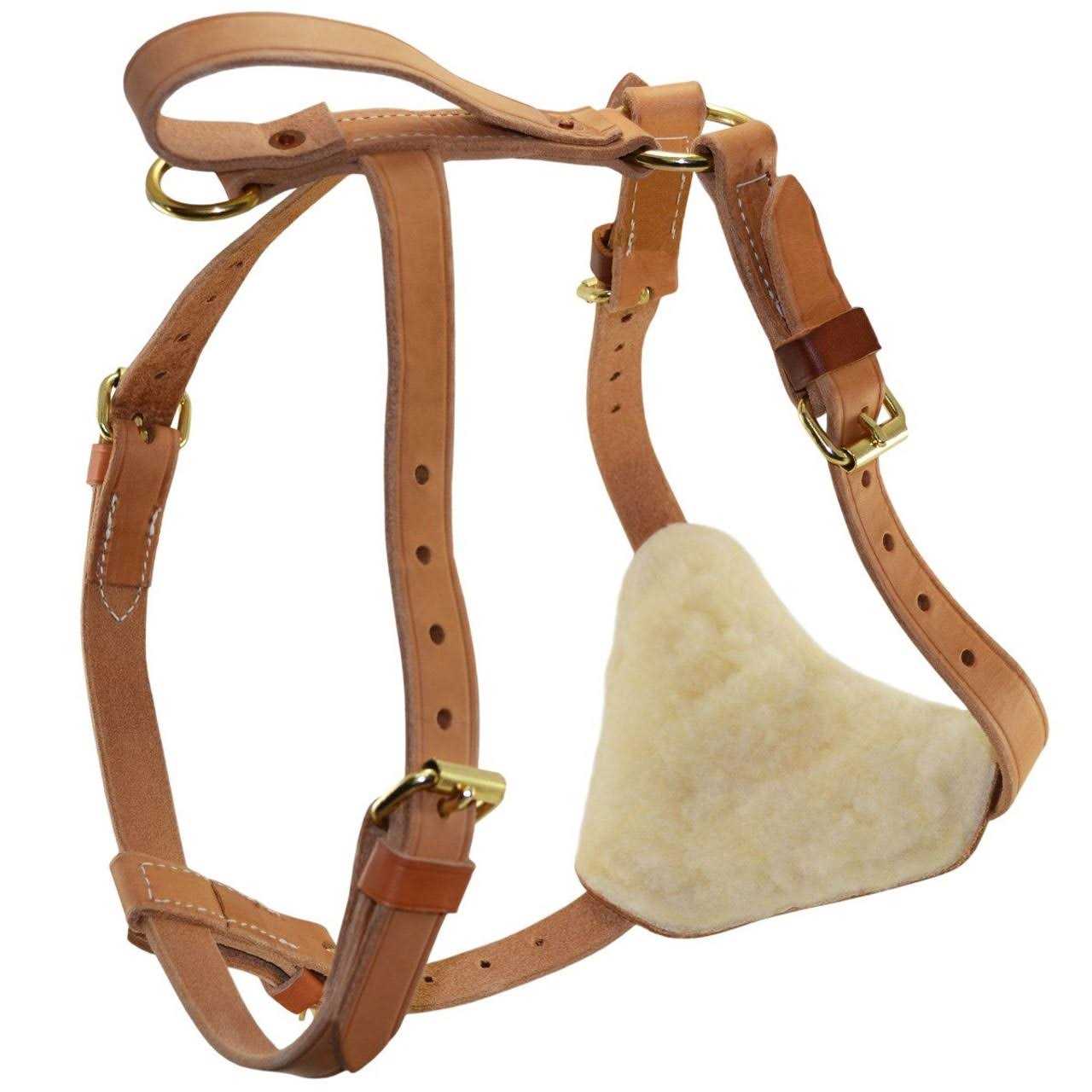 Signature k-9 Leather Tracking Harness - Image 4