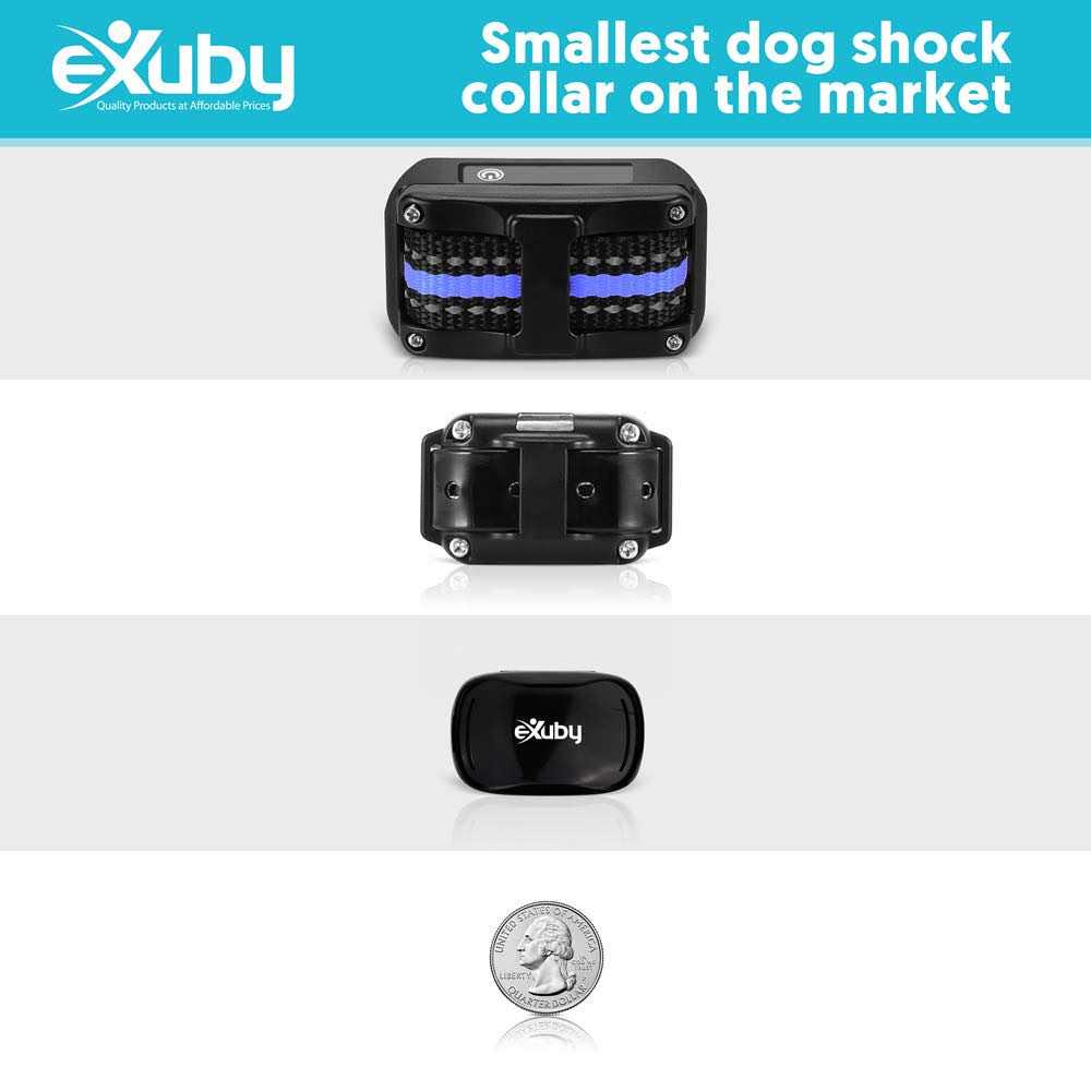 Exuby Tiny Shock Collar for Small Dogs 5-15lbs Smallest Collar on The Market - Image 4