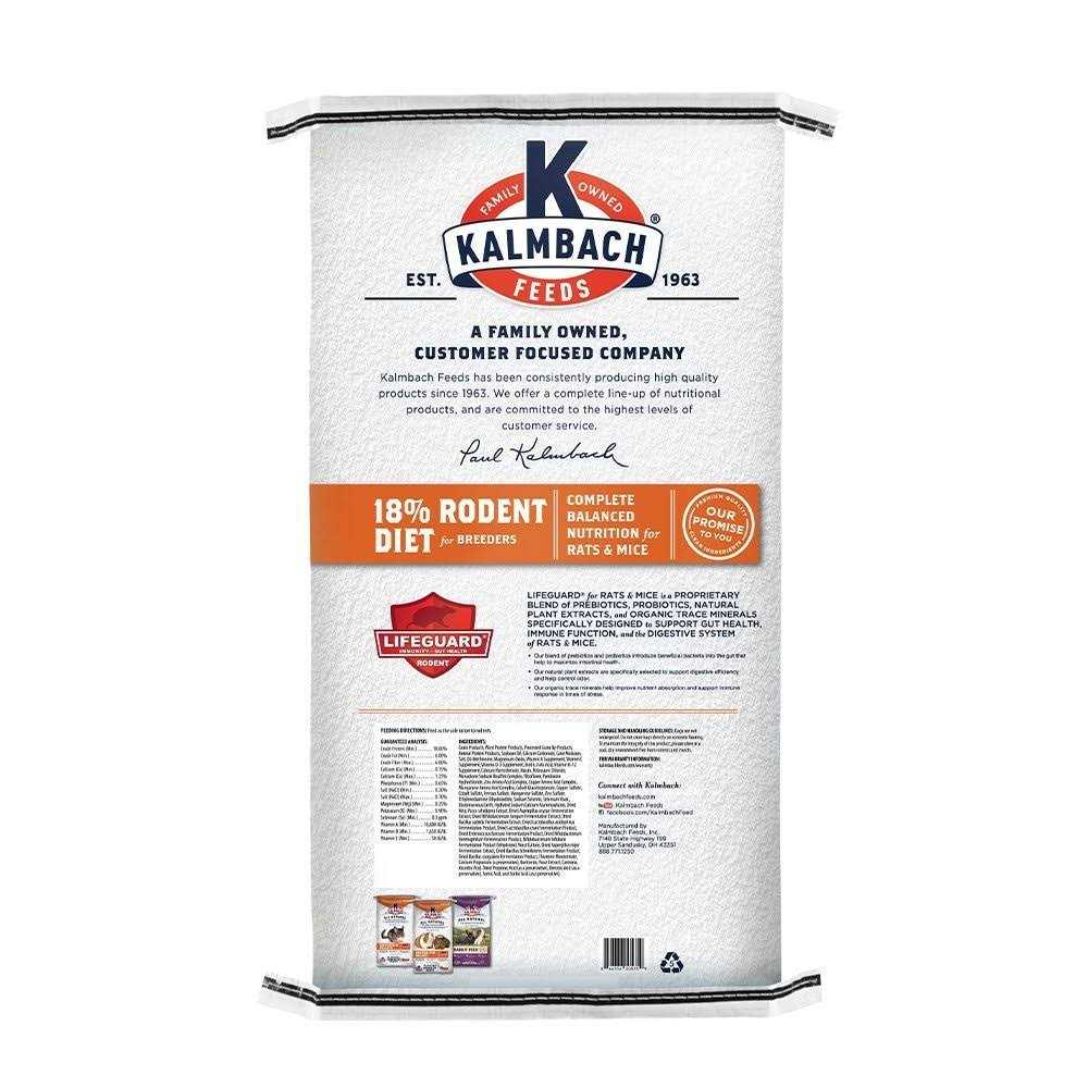 Kalmbach Feeds Rodent Diet Cubes Rats & Mice Food - Image 5