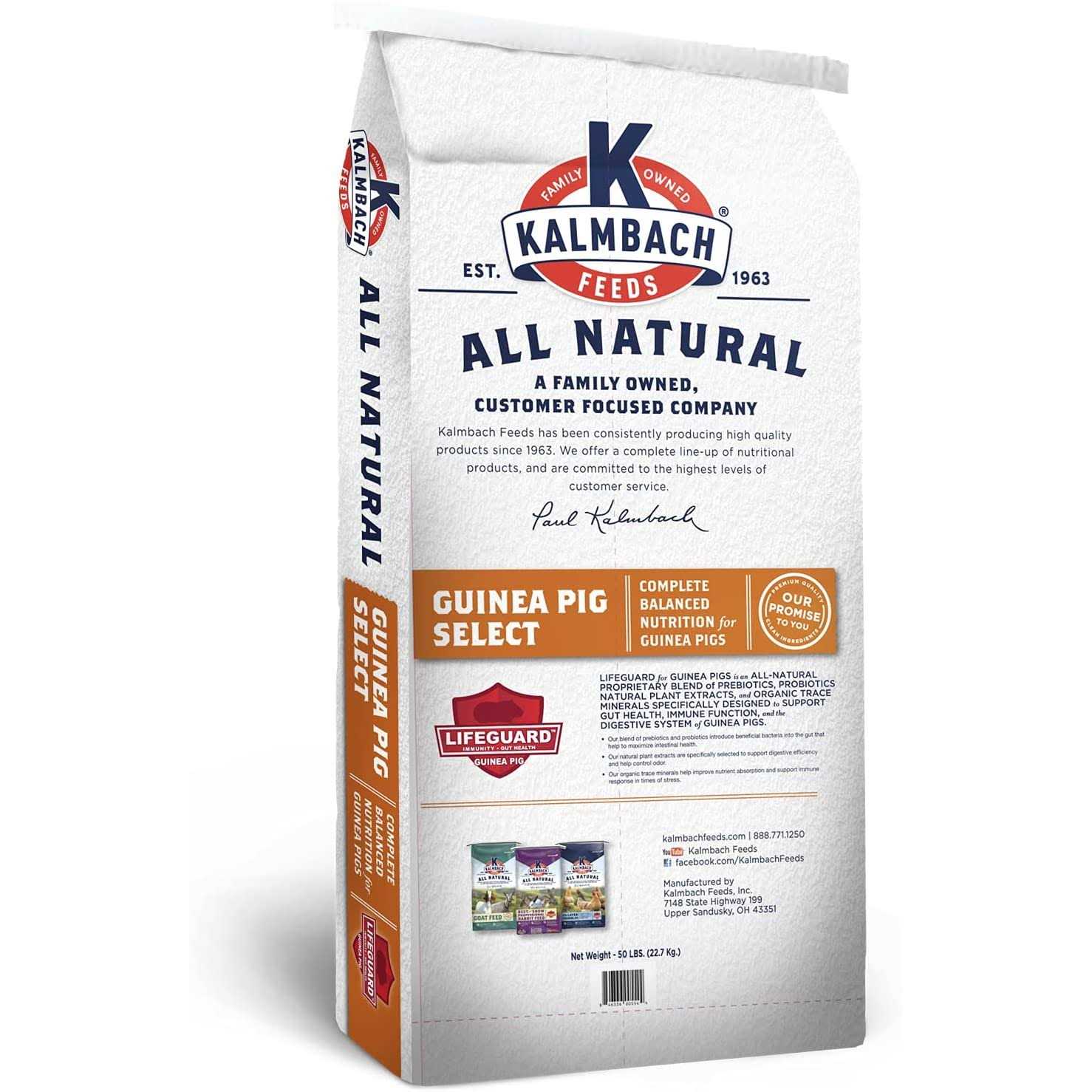 Kalmbach Feeds All Natural Guinea Pig Select Food - Image 3