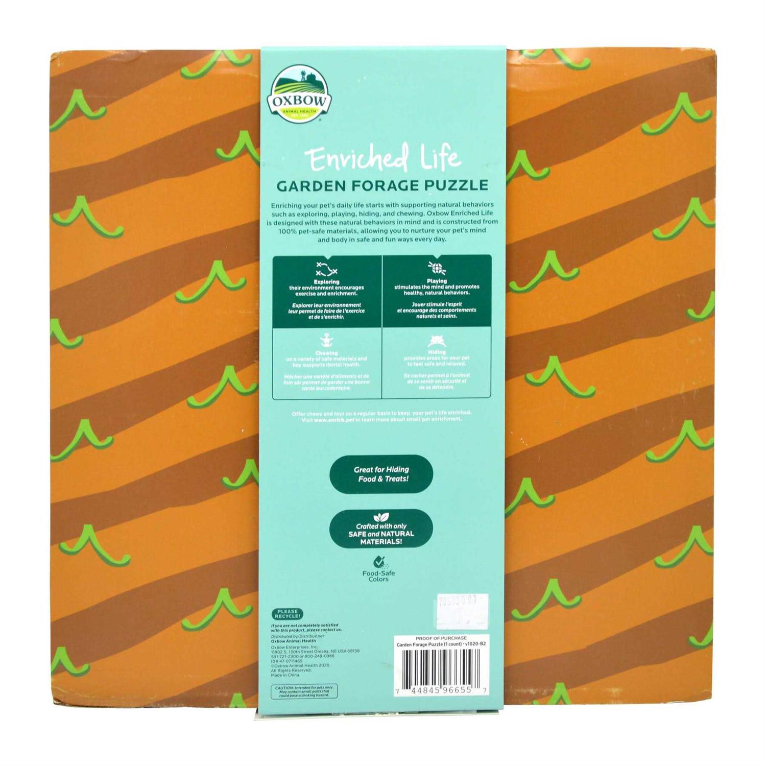 Oxbow Enriched Life Garden Forage Puzzle - Image 4