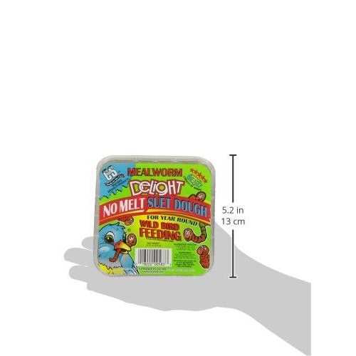 C&S Mealworm Delight No Melt Suet Dough - Image 3