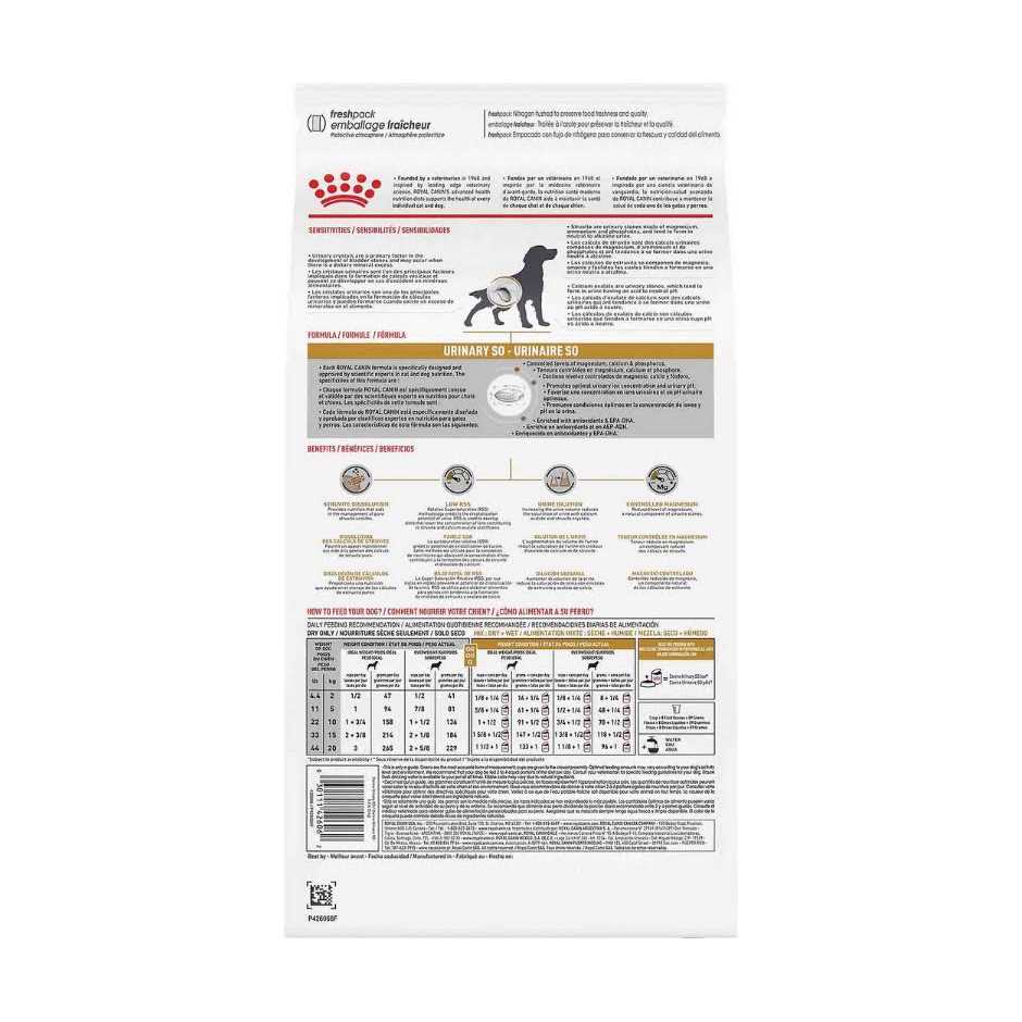 Royal Canin Veterinary Diet Canine Urinary So Dry Dog Food - Image 4