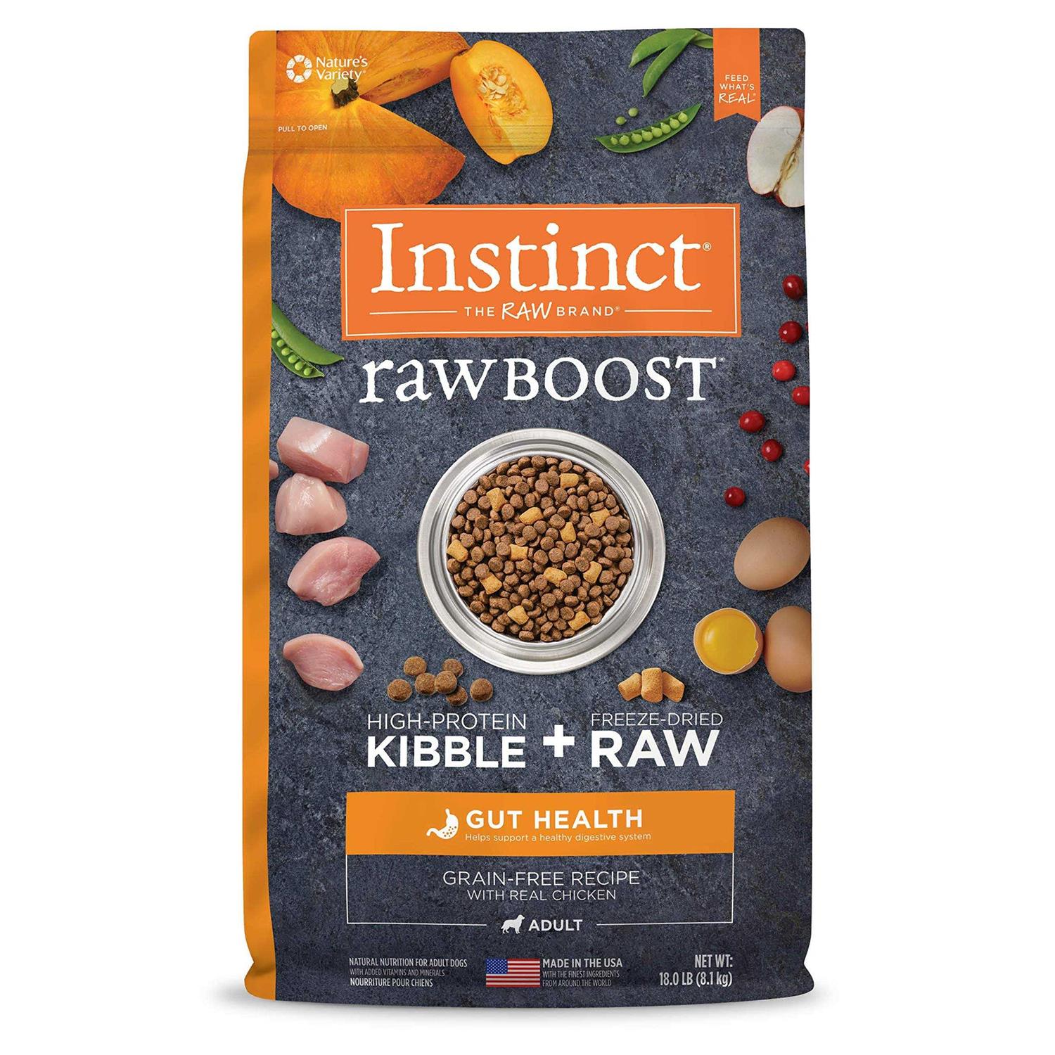Instinct Raw Boost Grain Free Recipe with Real Chicken Dry Dog Food