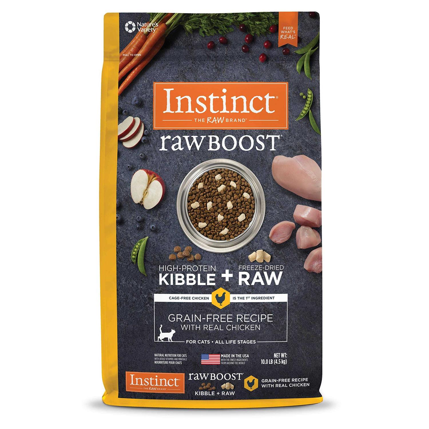 Instinct Raw Boost Grain Free Recipe with Real Chicken Dry Dog Food