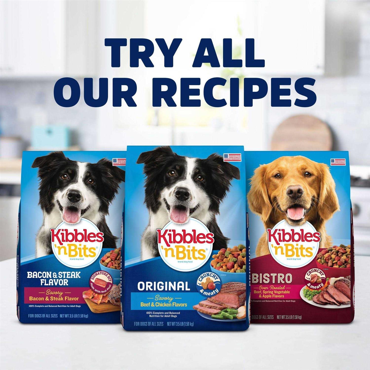 Kibbles 'n Bits Original Beef & Chicken Dry Dog Food - Image 3