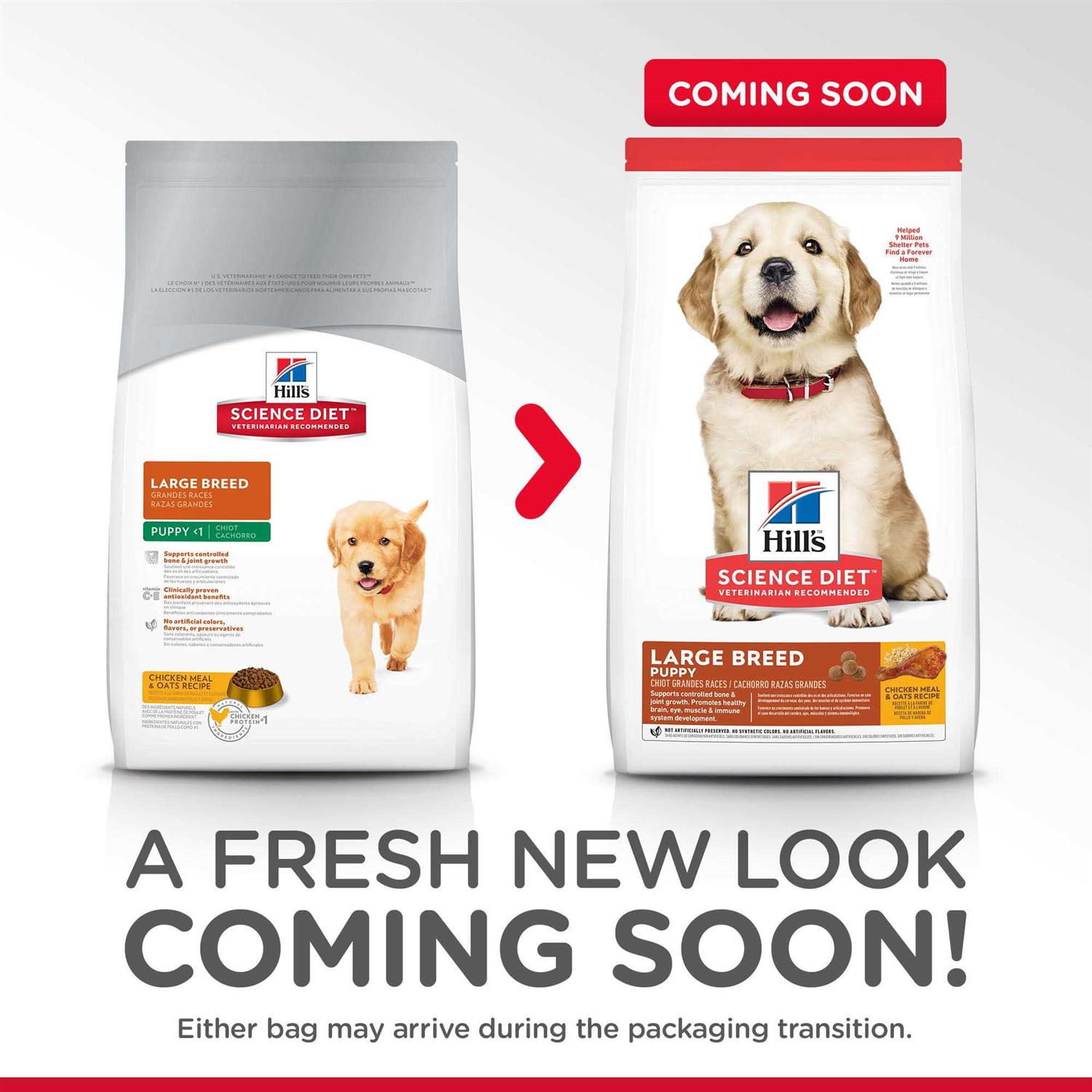 Hill's Science Diet Large Breed Puppy Chicken Recipe Dry Dog Food - Image 5