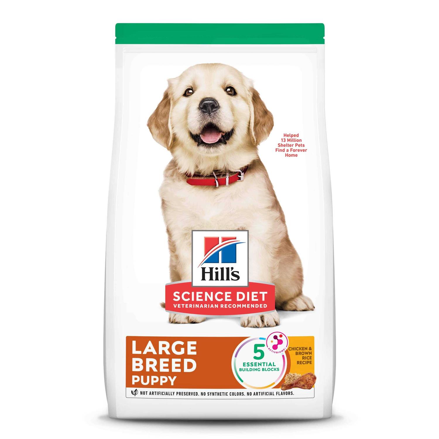 Hill's Science Diet Large Breed Puppy Chicken Recipe Dry Dog Food