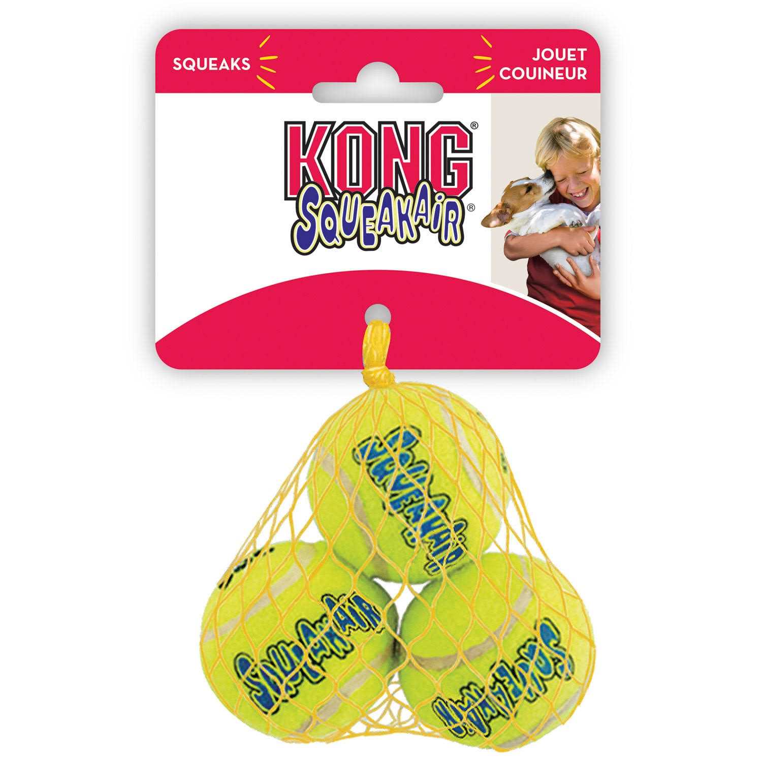 Kong Squeakair Tennis Balls - Image 5