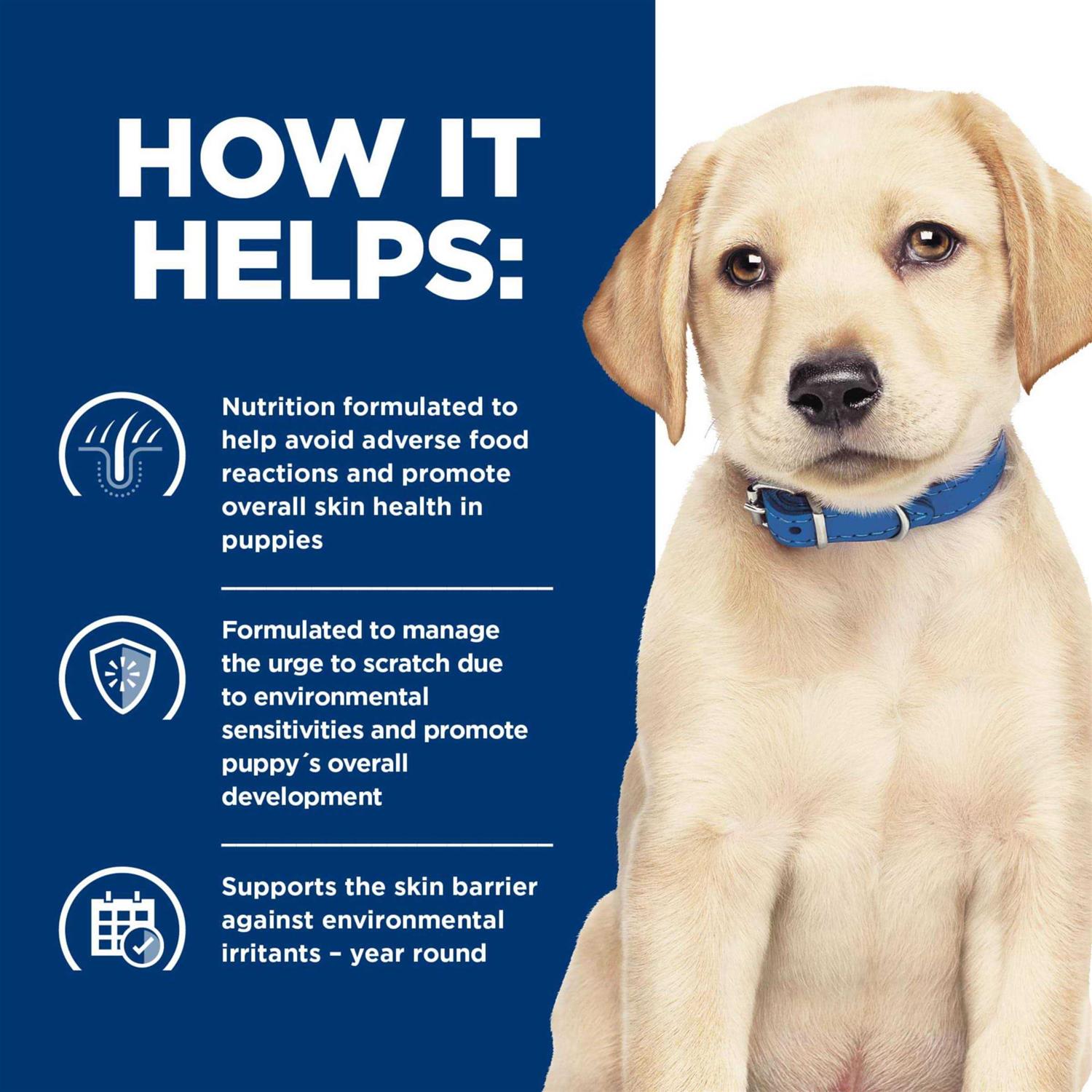 Hill's Prescription Diet Derm Complete Skin & Food Sensitivities Dry Dog Food - Image 5