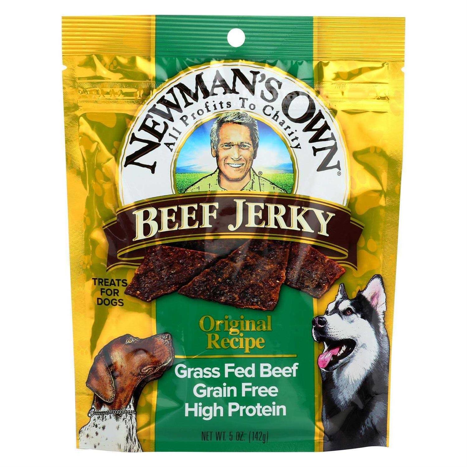 Newman's Own Beef Jerky Treats for Dogs