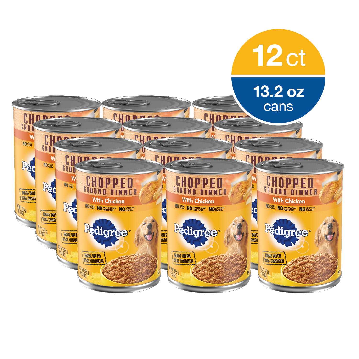 Pedigree Chopped Ground Dinner Dog Food