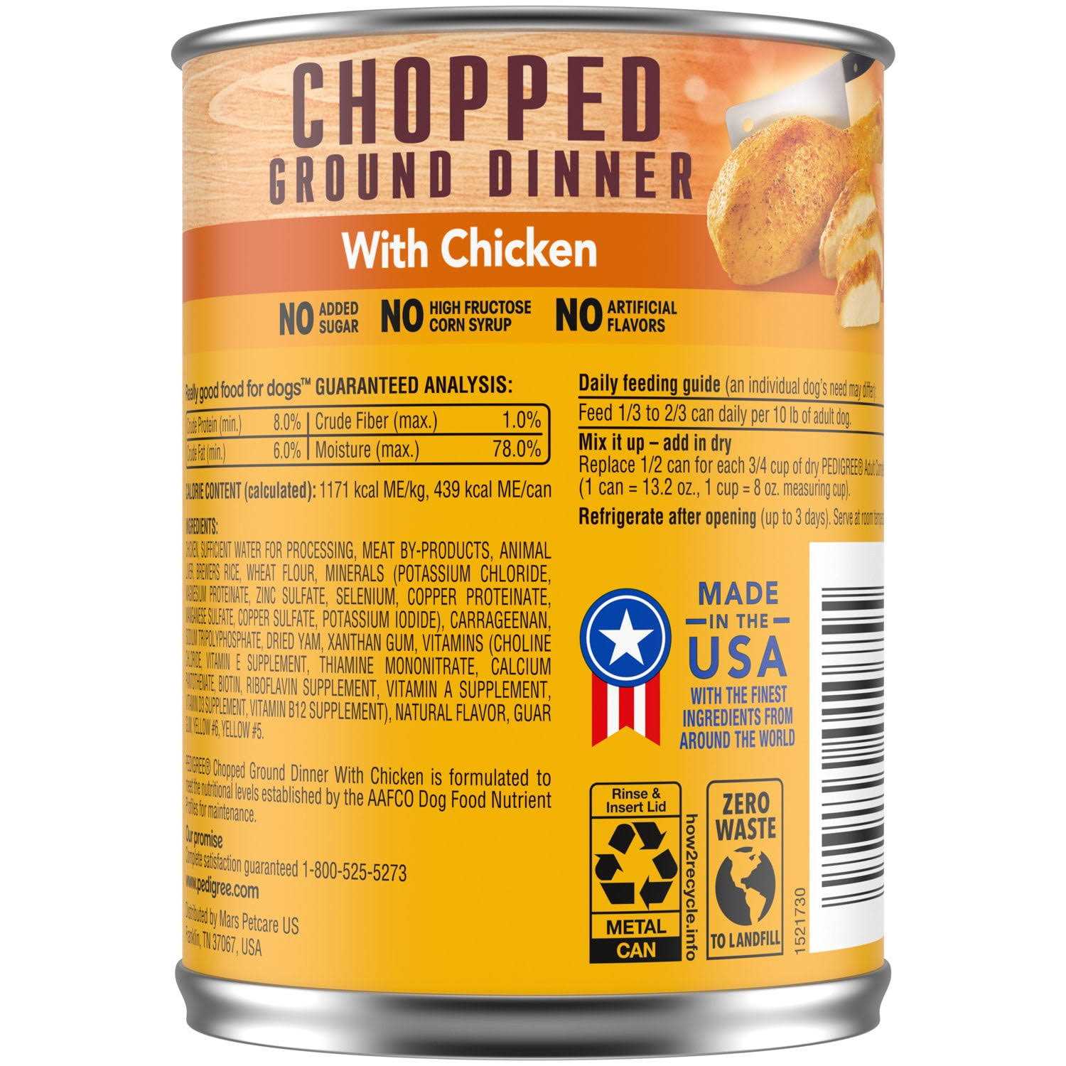Pedigree Chopped Ground Dinner Dog Food - Image 4