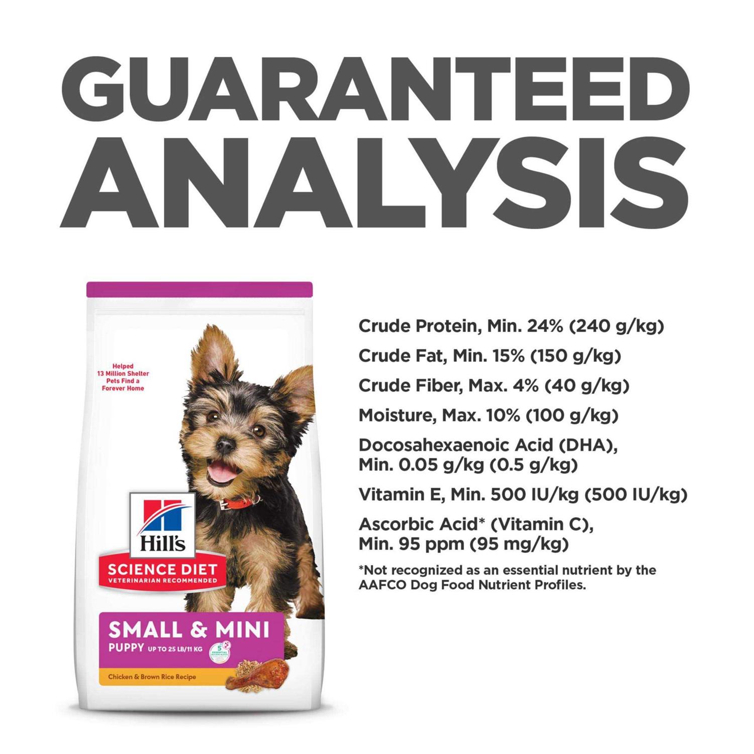 Hill's Science Diet Small Paws Puppy Food Chicken Meal & Barley - Image 2