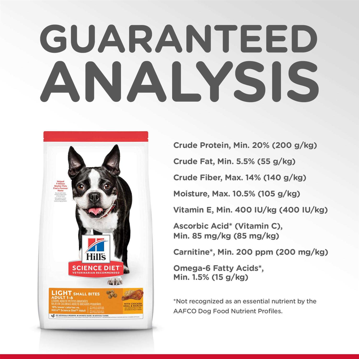 Hill's Science Diet Adult Light Small Bites Chicken Meal & Barley Dry Dog Food - Image 4