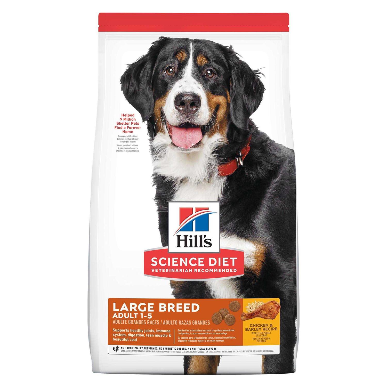 Hill's Science Diet Adult Chicken & Barley Recipe Large Breed Dry Dog Food