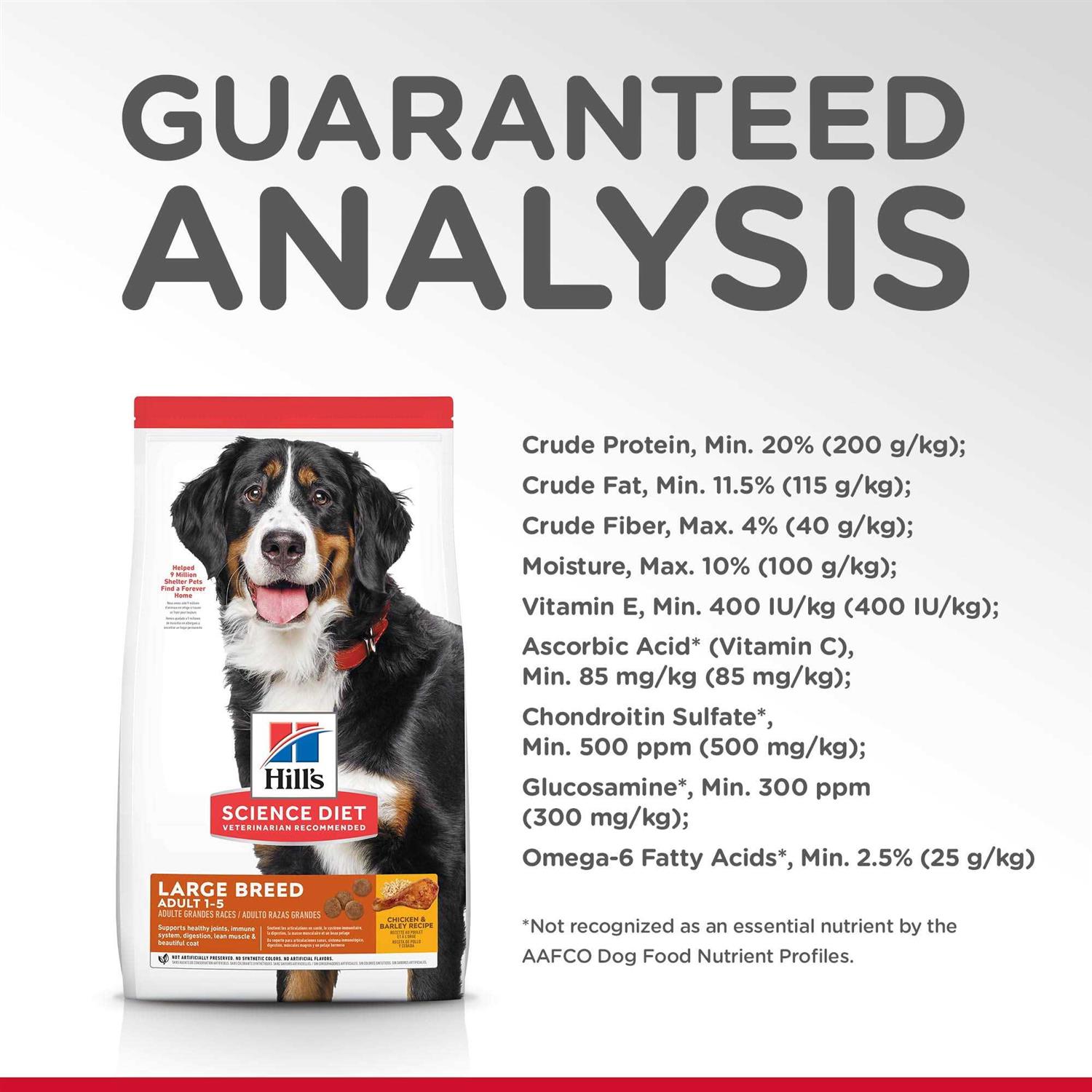 Hill's Science Diet Adult Chicken & Barley Recipe Large Breed Dry Dog Food - Image 2