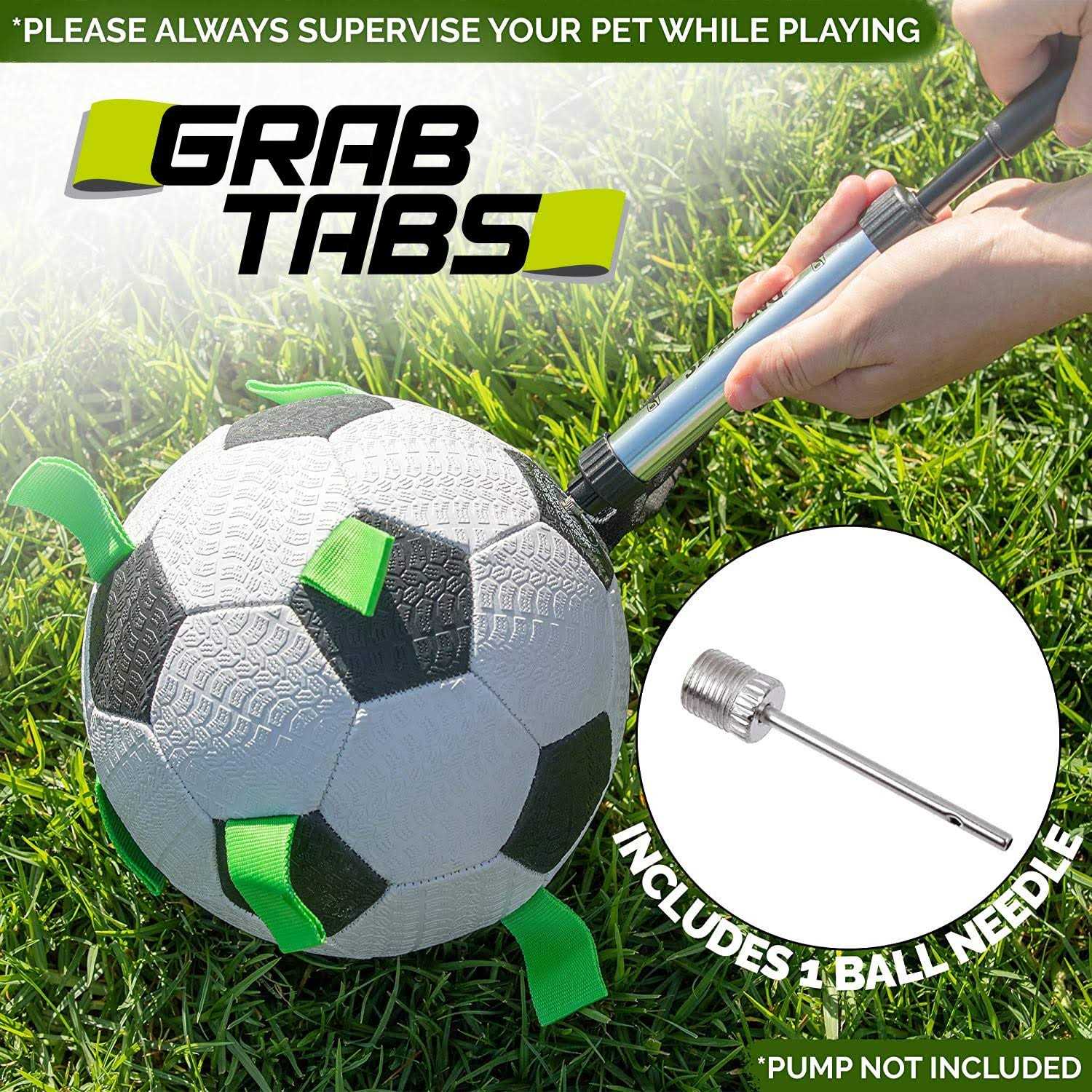 Hyper Pet Grab Tabs Soccer Ball Dog Toy - Image 2