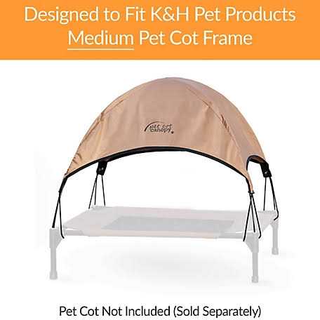 K&H Pet Products Pet Cot Canopy - Image 2