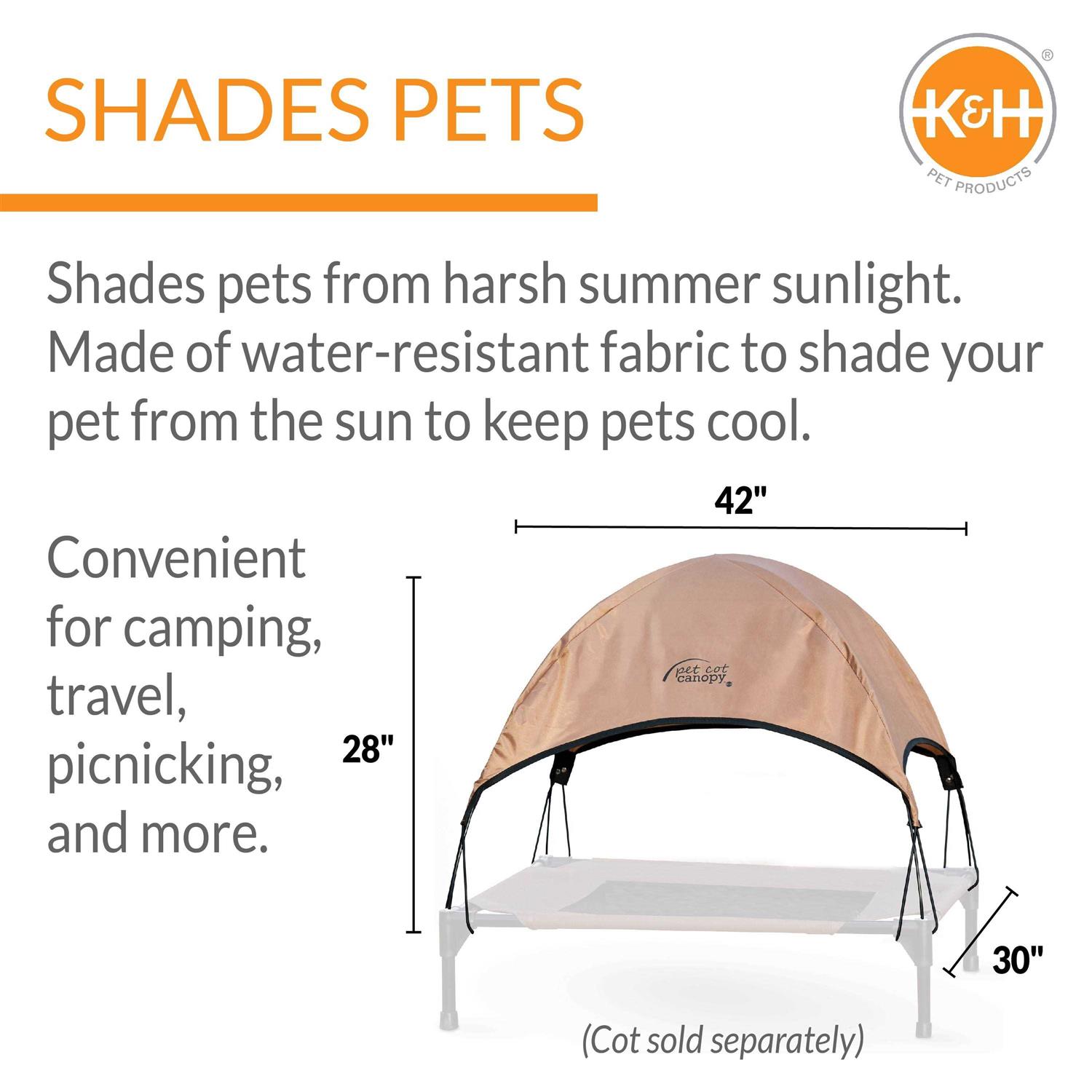 K&H Pet Products Pet Cot Canopy - Image 5