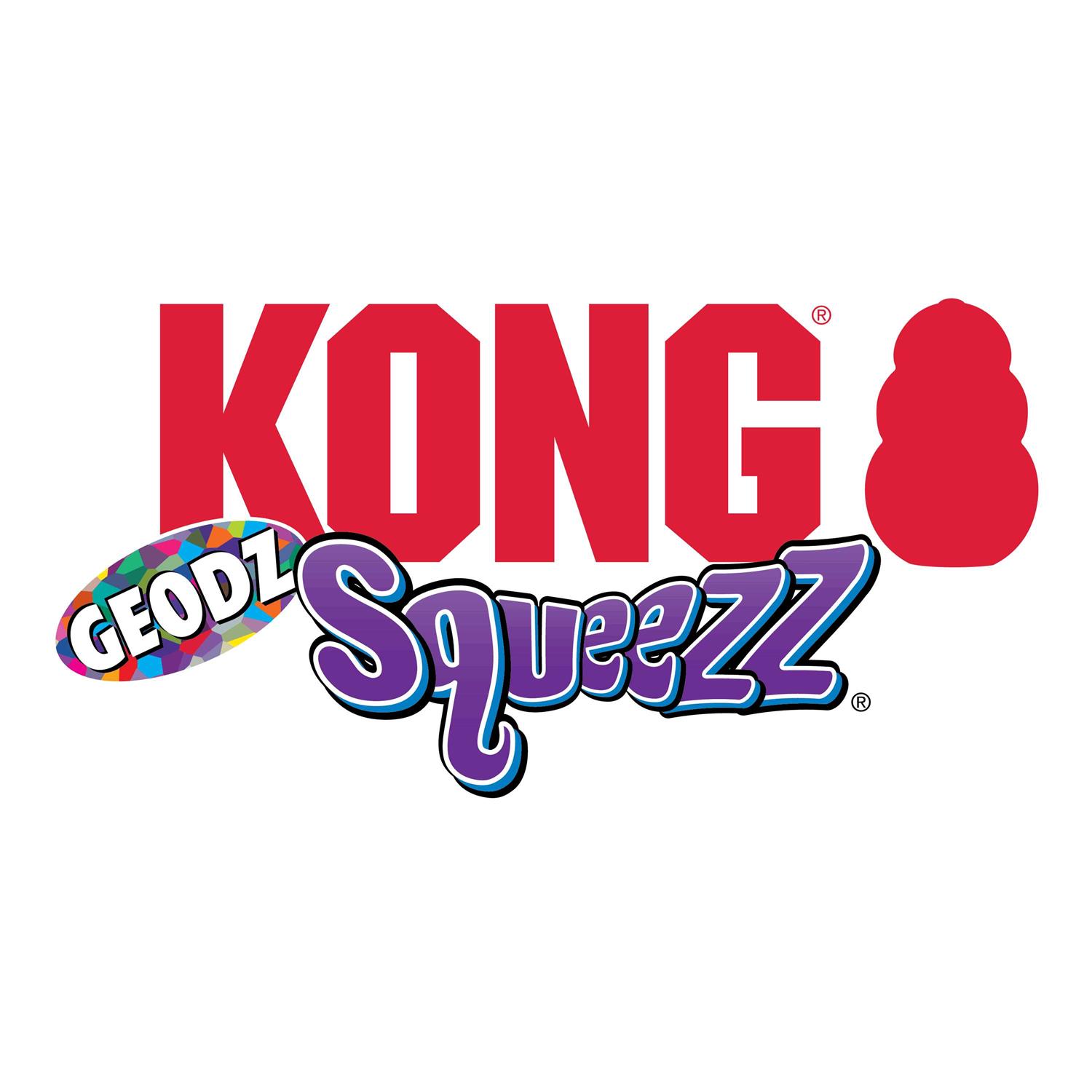 KONG Squeezz Geodz Assorted Dog Toy - Image 3