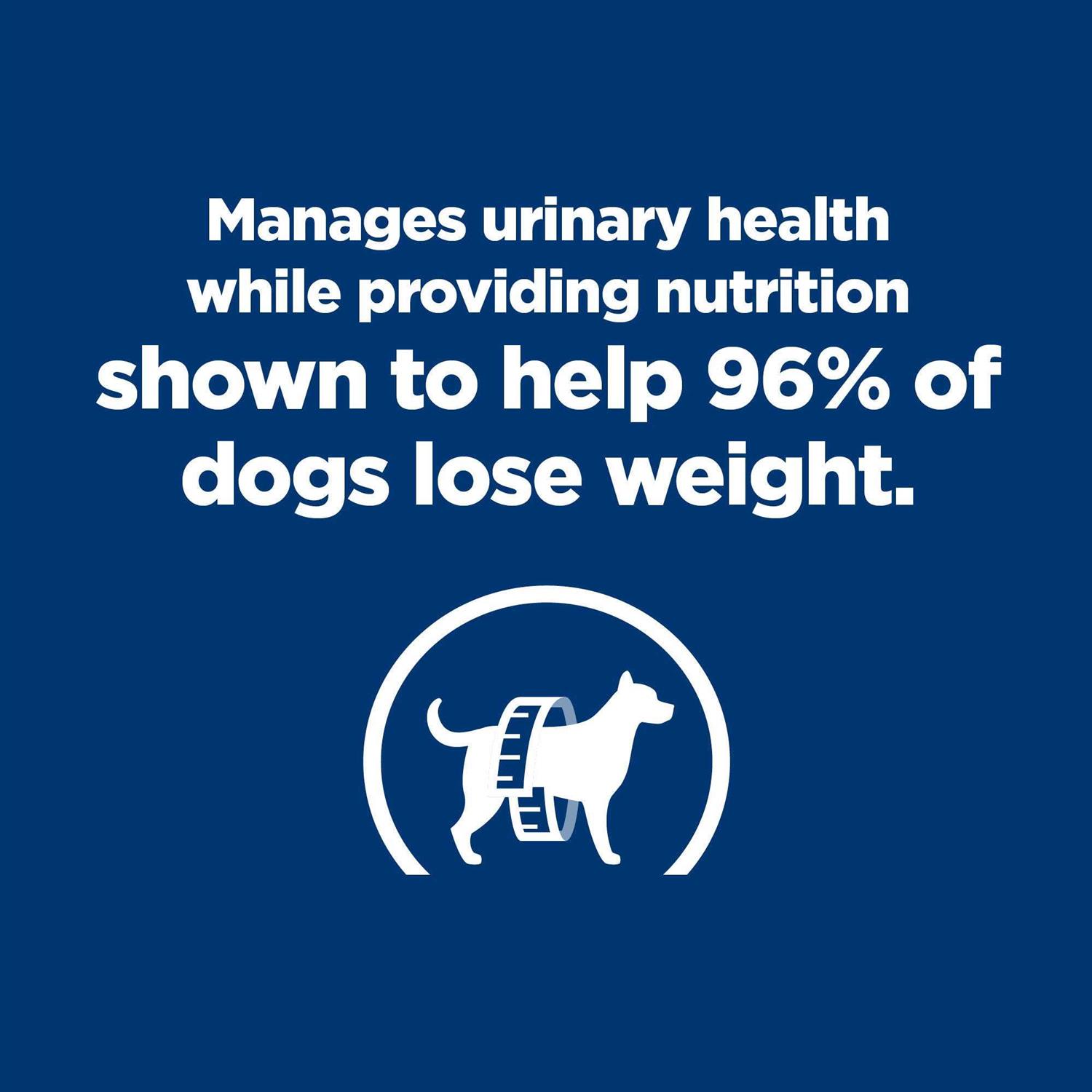 Hill's Prescription Diet c/d Multicare Urinary + Metabolic Weight Chicken Flavor Dry Dog Food - Image 3