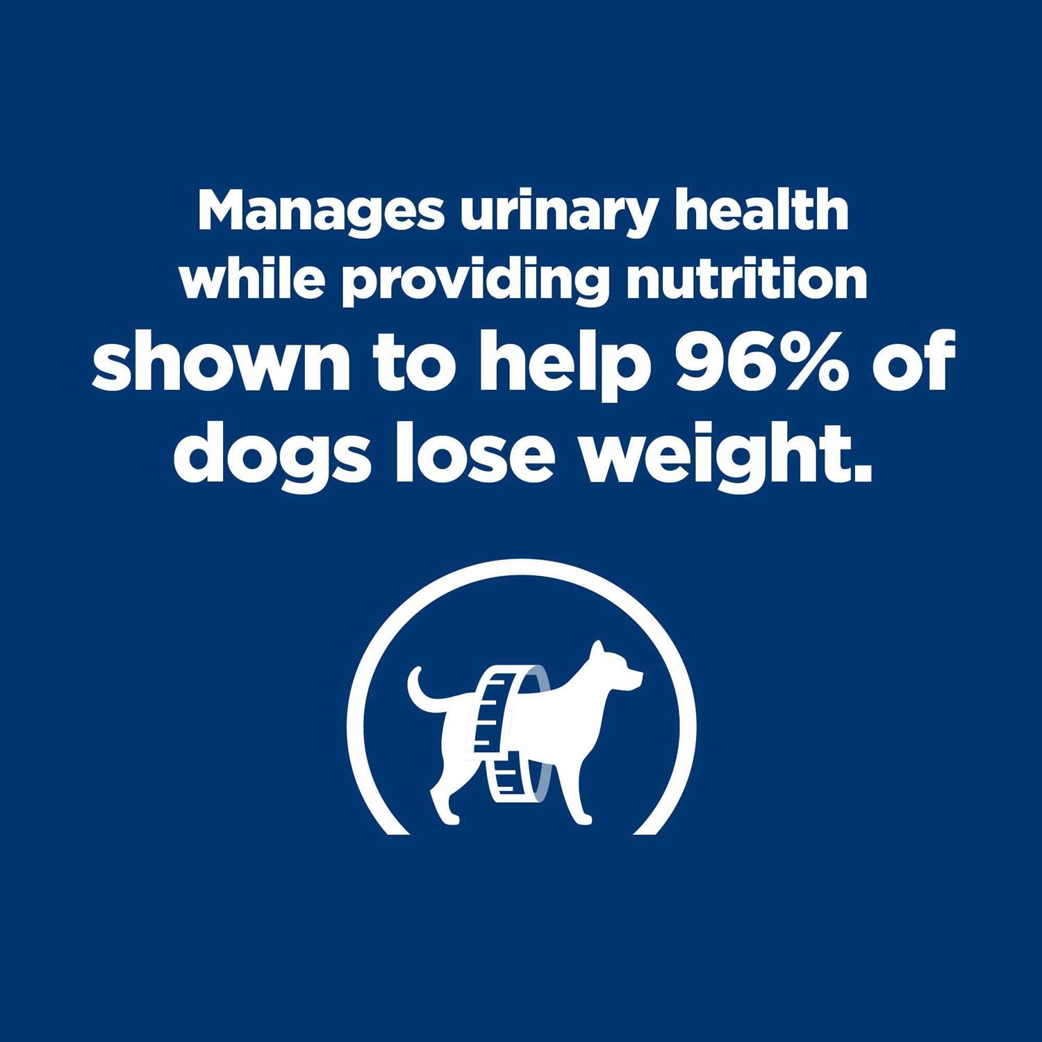 Hill's Prescription Diet c/d Multicare Urinary + Metabolic Weight Chicken Flavor Dry Dog Food - Image 2