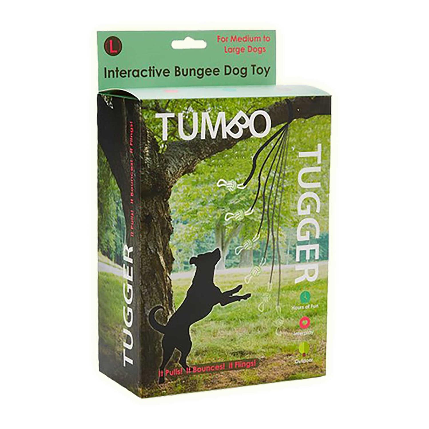 Tumbo Tugger Outdoor Hanging Bungee Dog Toy Large - Image 4